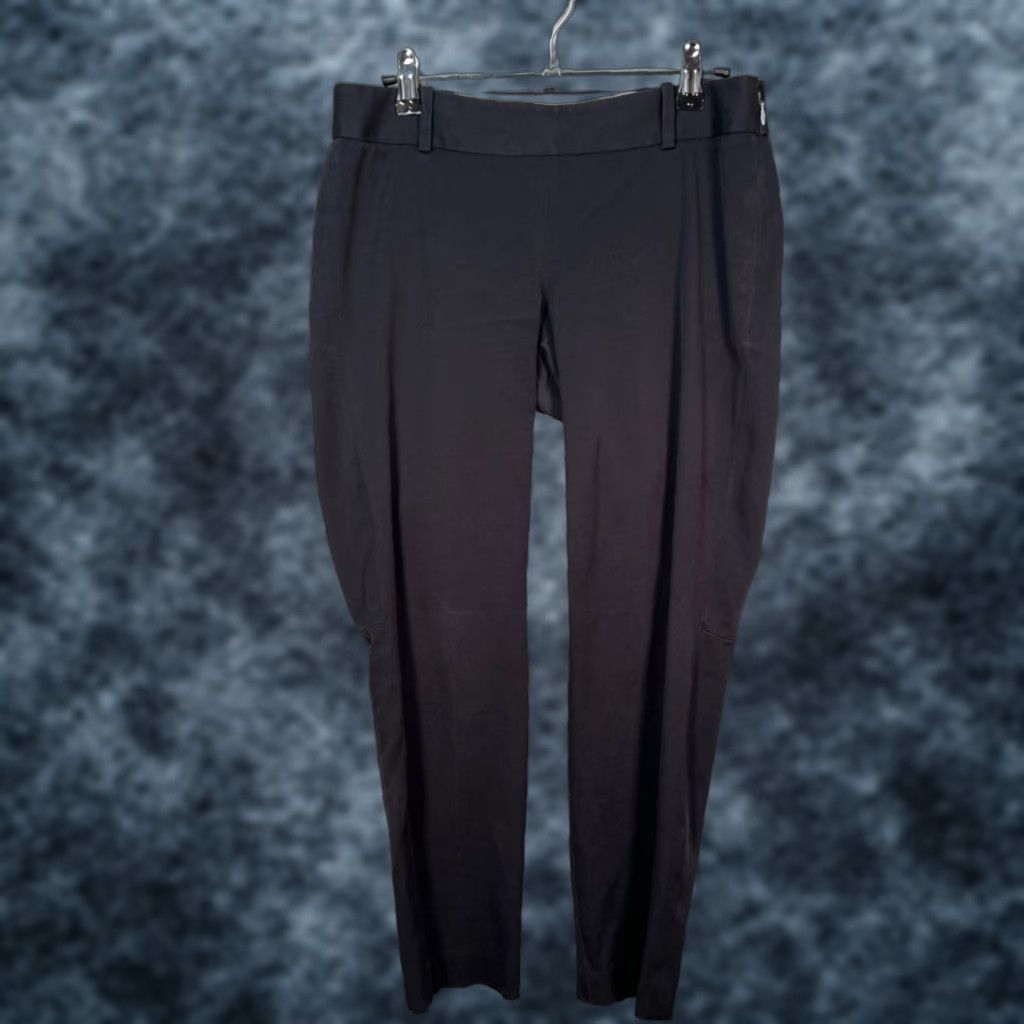 J.Crew J.CREW Womens Pants Black City Fit Stretch Straight Inseam 23 in Size 2 Modern Dress Pants Womens Size 26" / US 2 / IT 38 - 1 Thumbnail