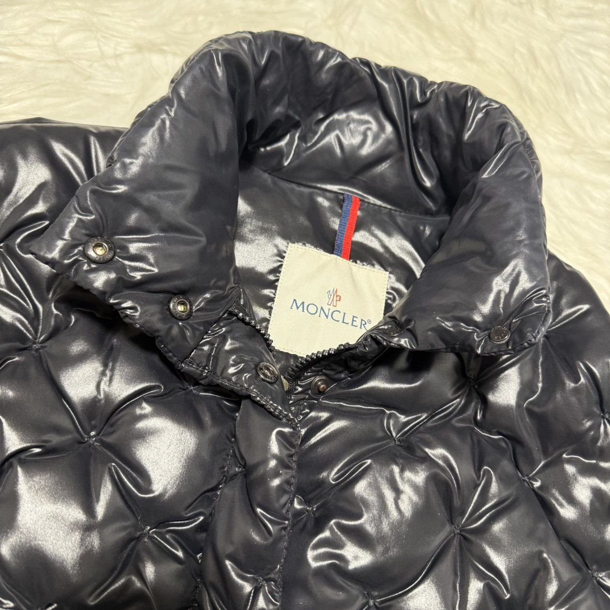 Moncler Genuine Moncler quilted design down jacket coat 2 black Size L / US 10 / IT 46 - 10 Thumbnail