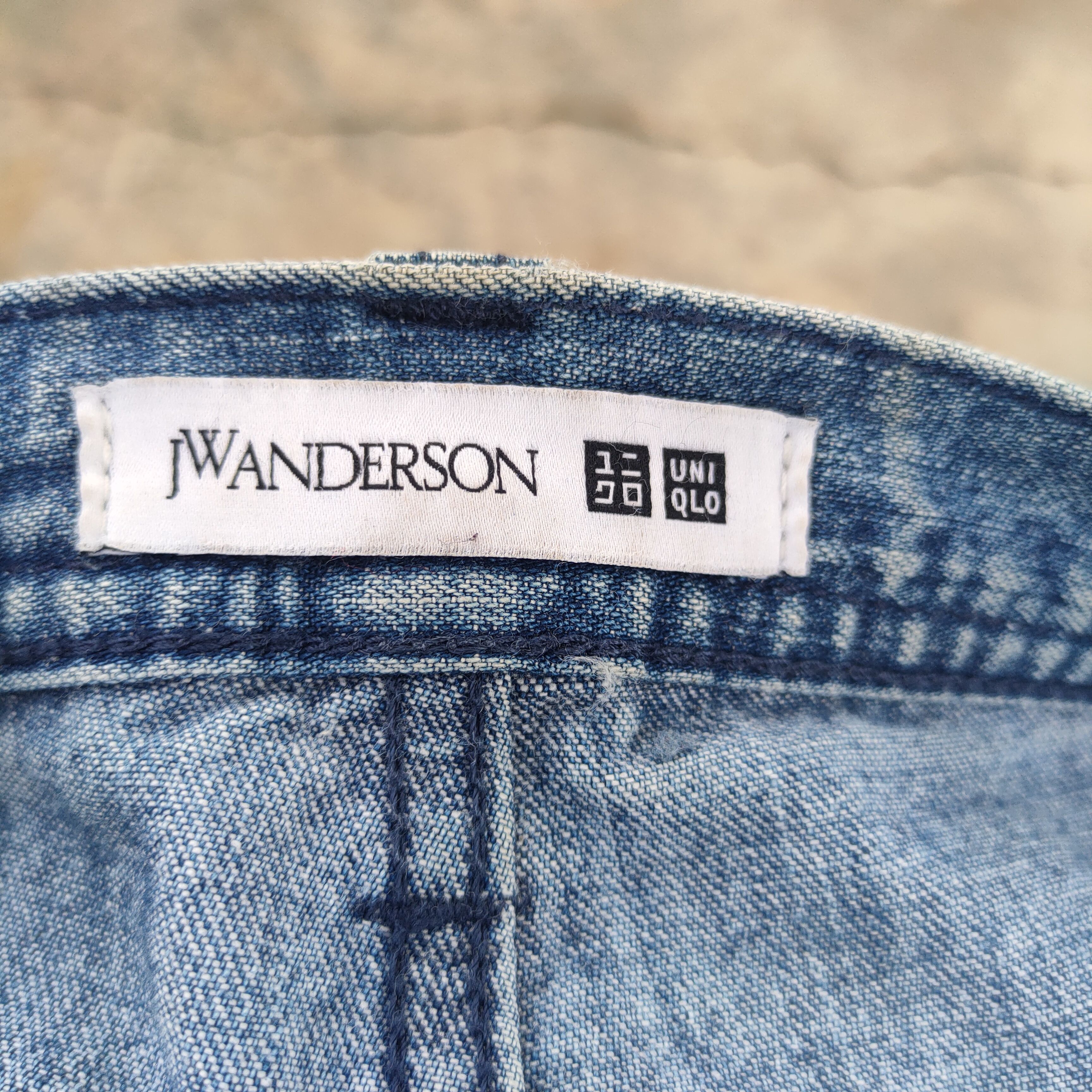 JW Anderson × Uniqlo J.W.ANDERSON x UNIQLO FADED RUSTY DIRTY JEANS DENIM PANTS Size US 30 / EU 46 - 13 Thumbnail