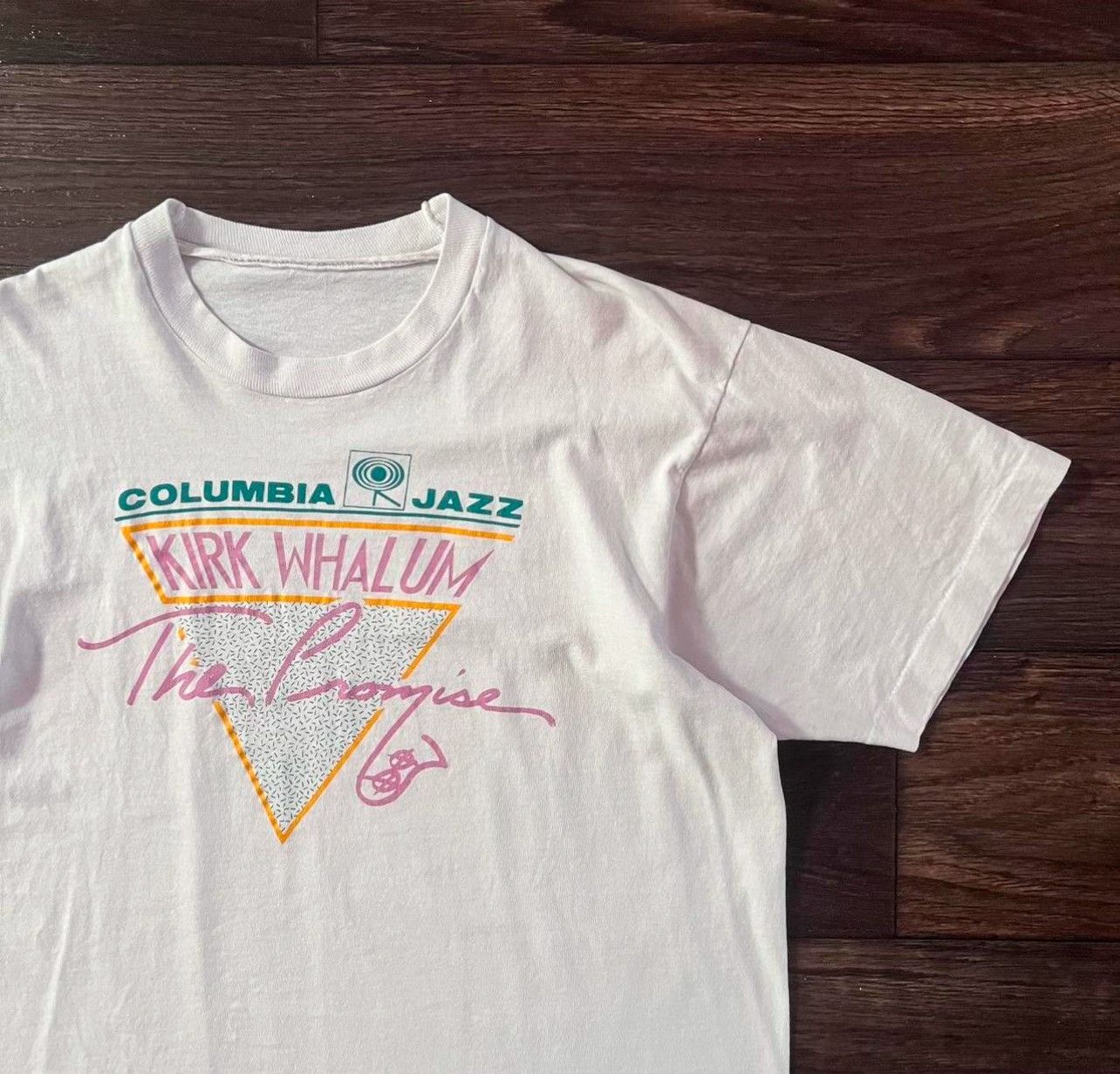 Vintage Vintage 1980s single stitch Jazz Kirk Whalum World Tour Size US L / EU 52-54 / 3 - 2 Thumbnail