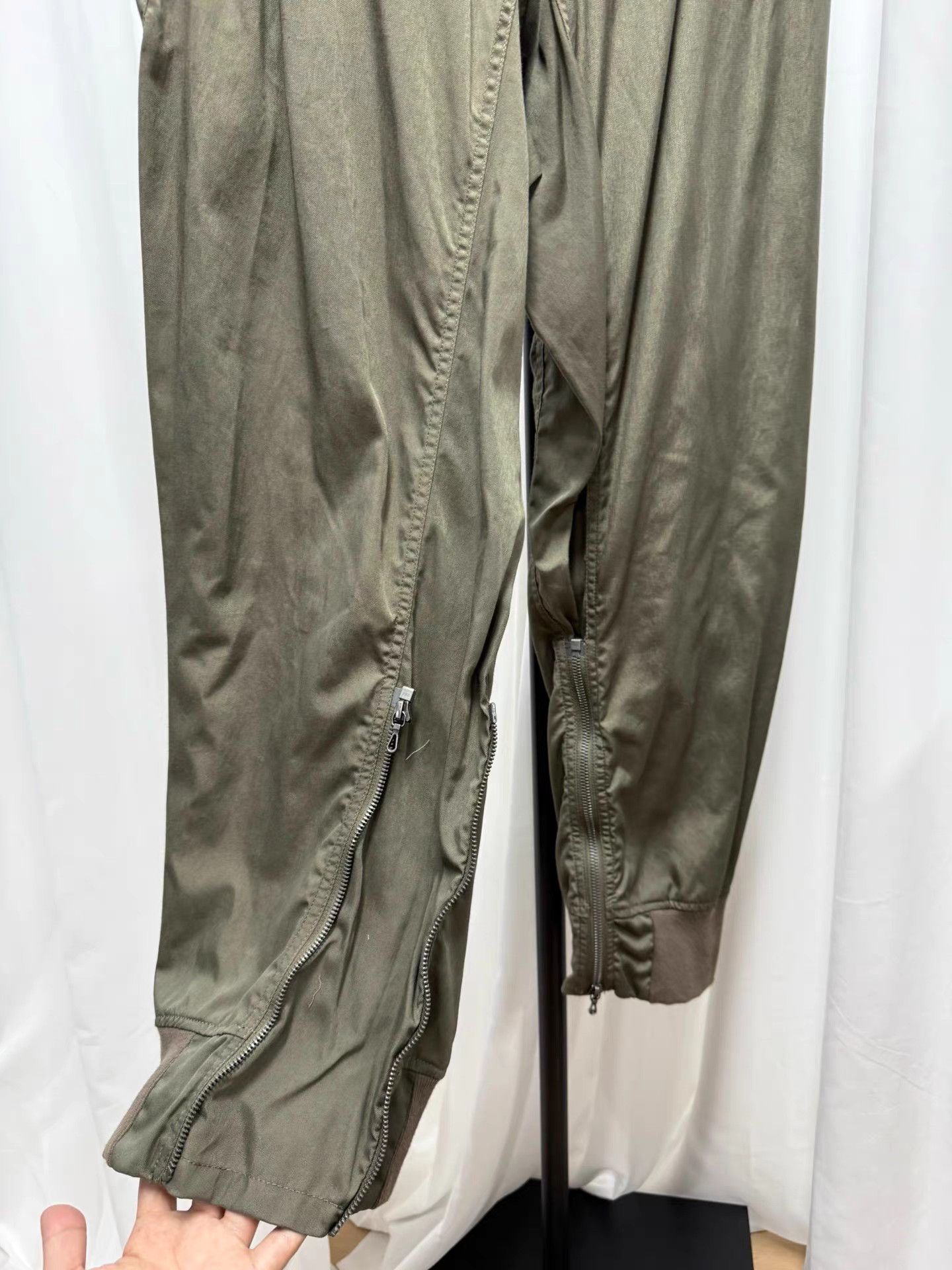 Julius Julius Metallic Nylon MA-1 Pants K20 Size US 29 - 7 Thumbnail