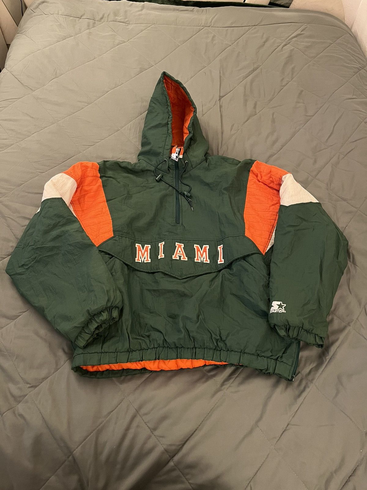 Vintage offers Miami Hurricane Puffer Coat