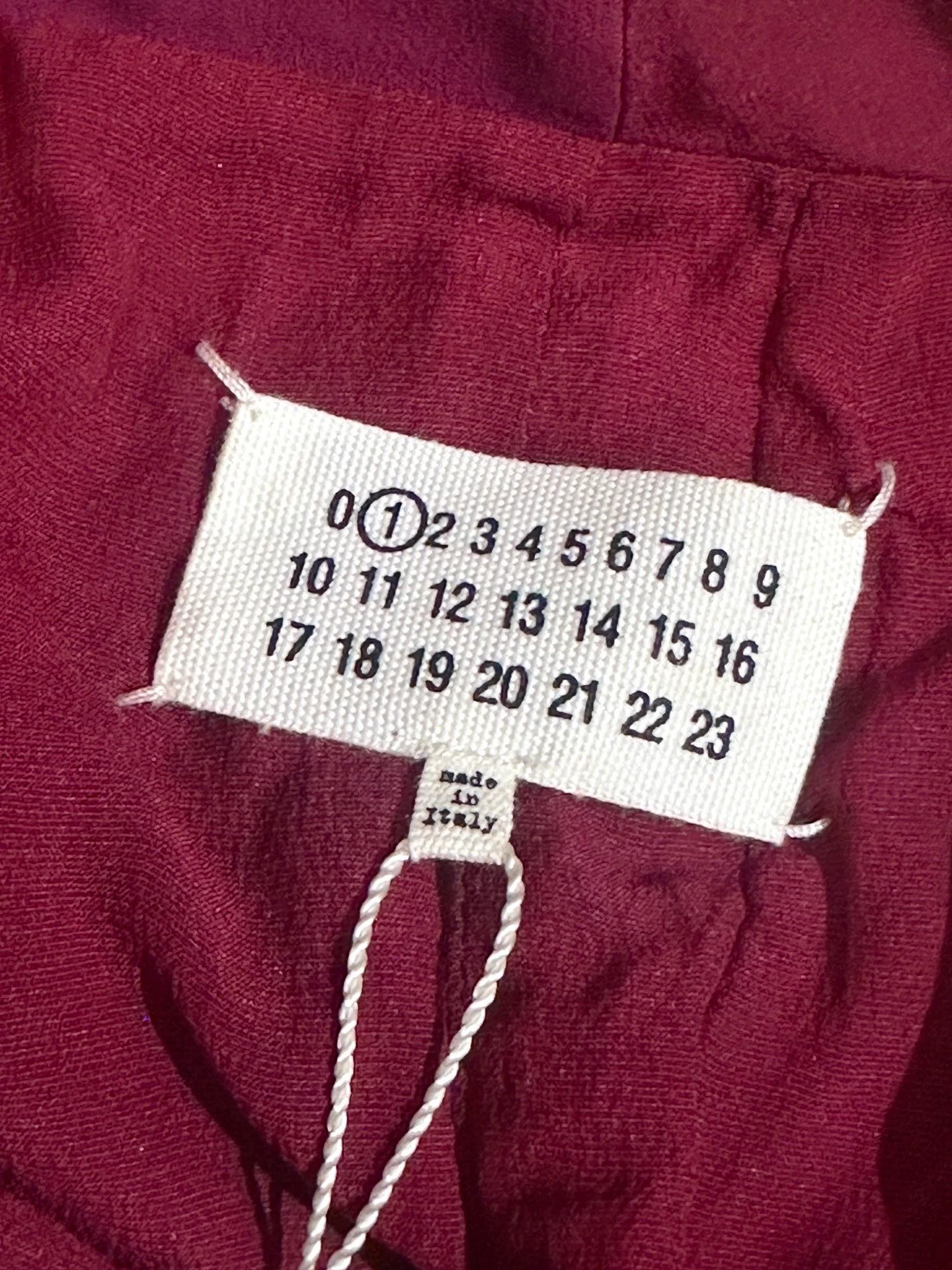 Maison Margiela Maison Margiela Burgundy Colorblock Dress 2015AW 38 Size 26" / US 2 / IT 38 - 4 Thumbnail