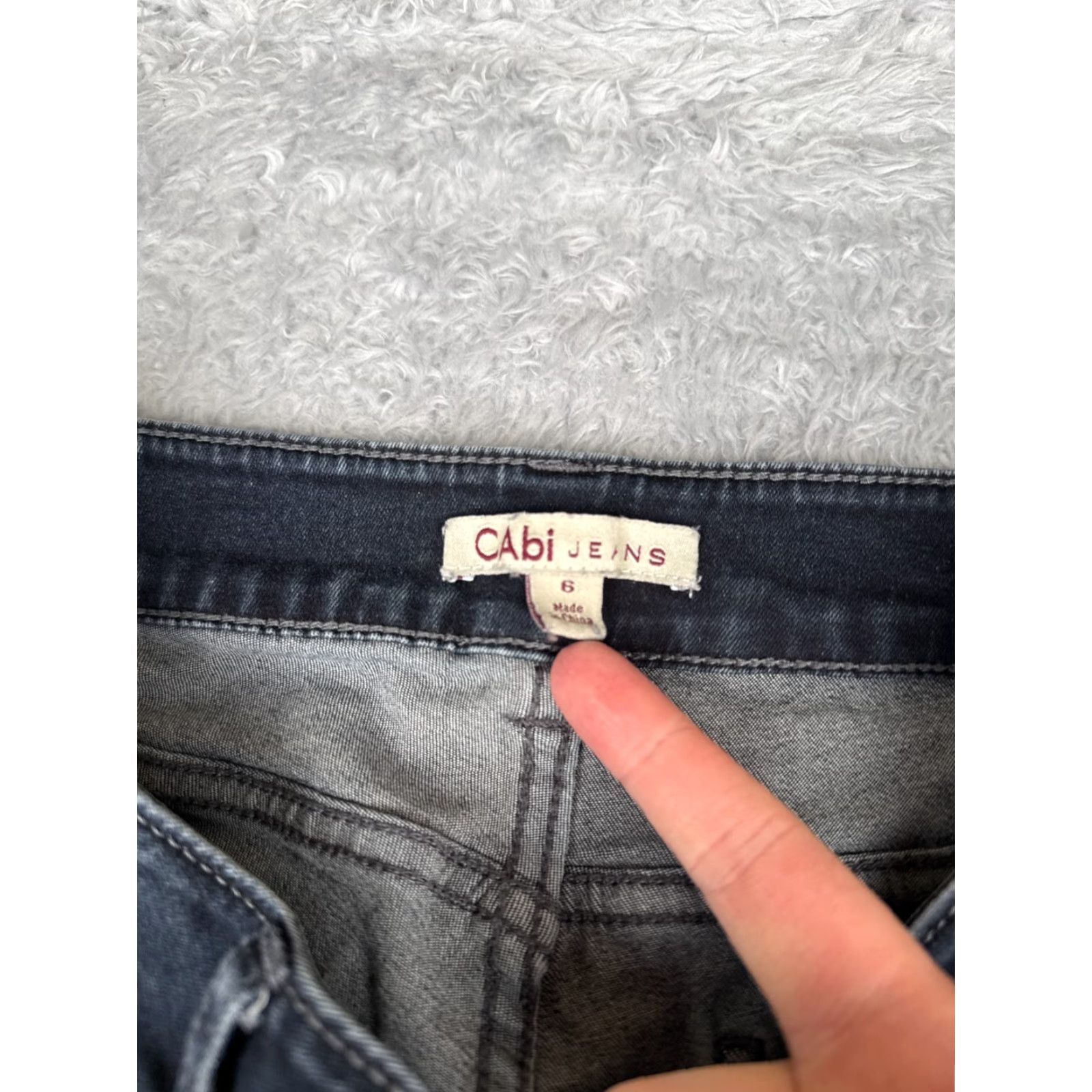 Vintage Cabi Jeans Pants Womens 6 Blue Denim Med Wash Bootcut Flare Cotton 28x30 Size 28" / US 6 / IT 42 - 6 Thumbnail