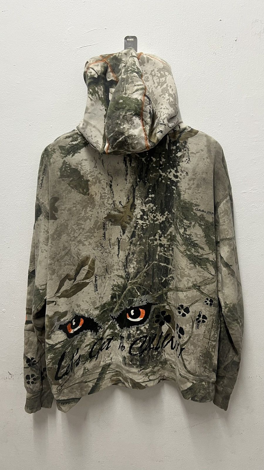 Realtree × Vintage Vintage Predator Quest Cabelas White Real Tree Camo Hoodie Size US L / EU 52-54 / 3 - 2 Thumbnail