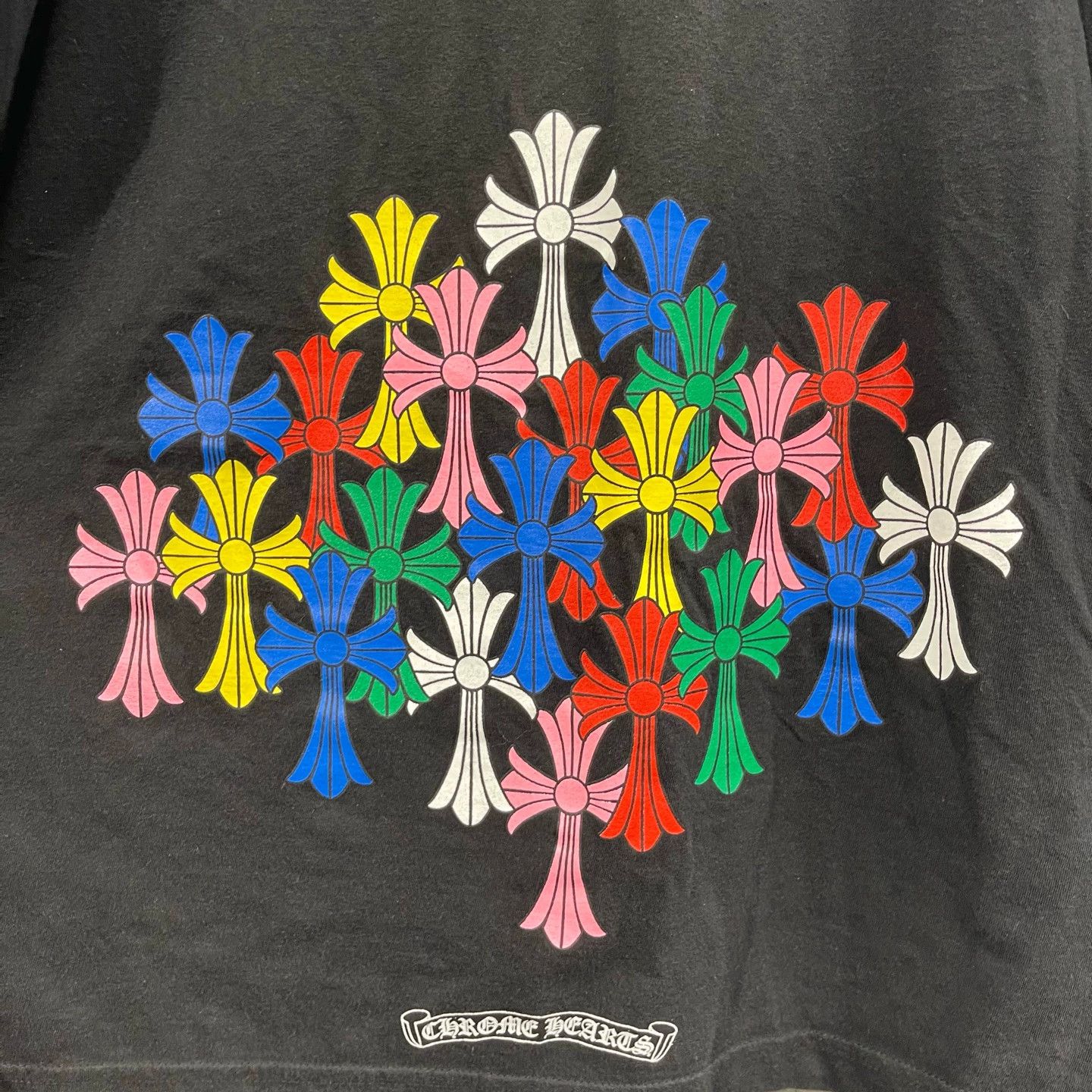 Chrome Hearts Chrome Hearts Colorful Cross Tee L 99 New Size US L / EU 52-54 / 3 - 7 Thumbnail