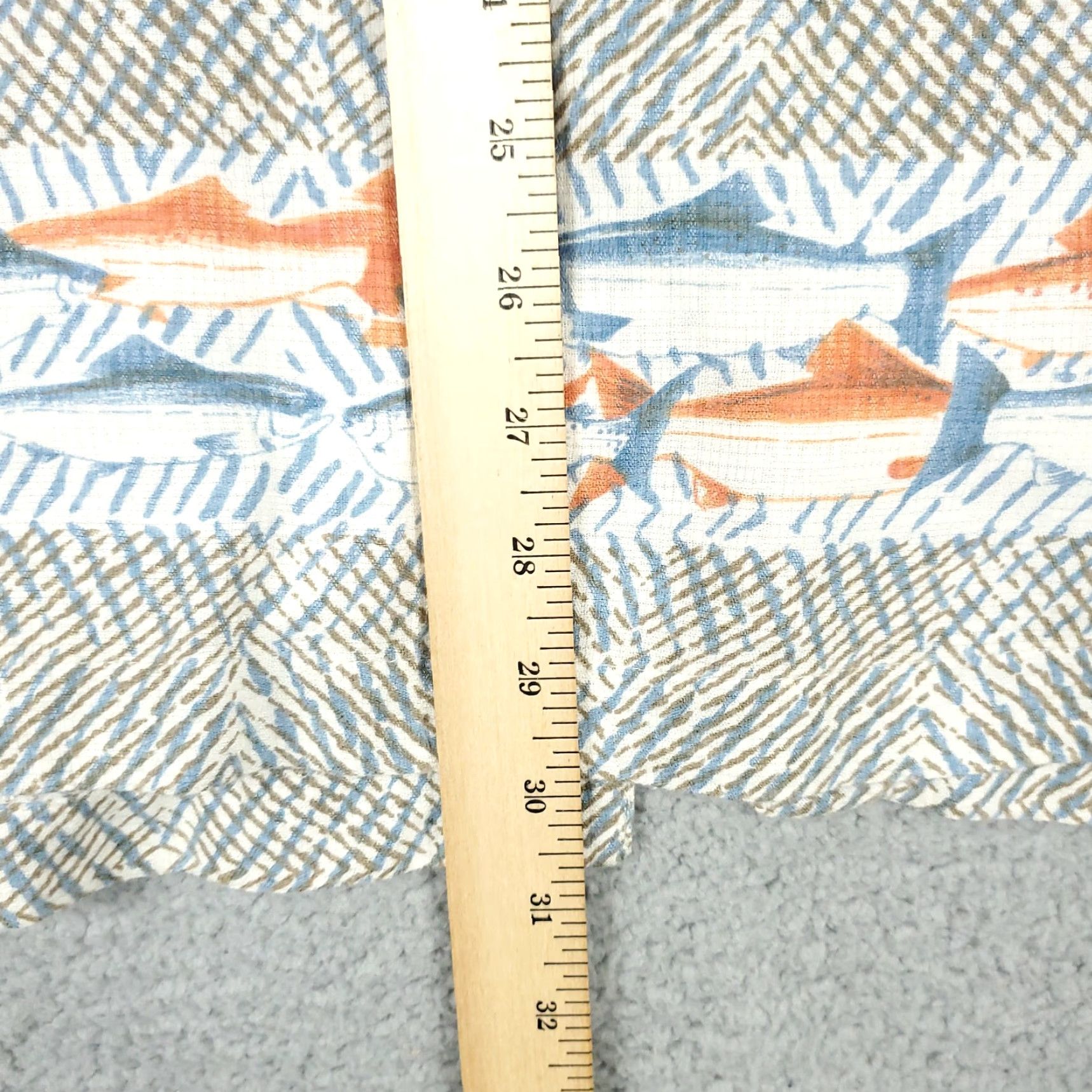 Vintage Woolrich Button-Up Shirt Mens Gray Short Sleeve Cotton Rayon Geometric Pattern 90s Casual Large Adults L Size US L / EU 52-54 / 3 - 5 Thumbnail