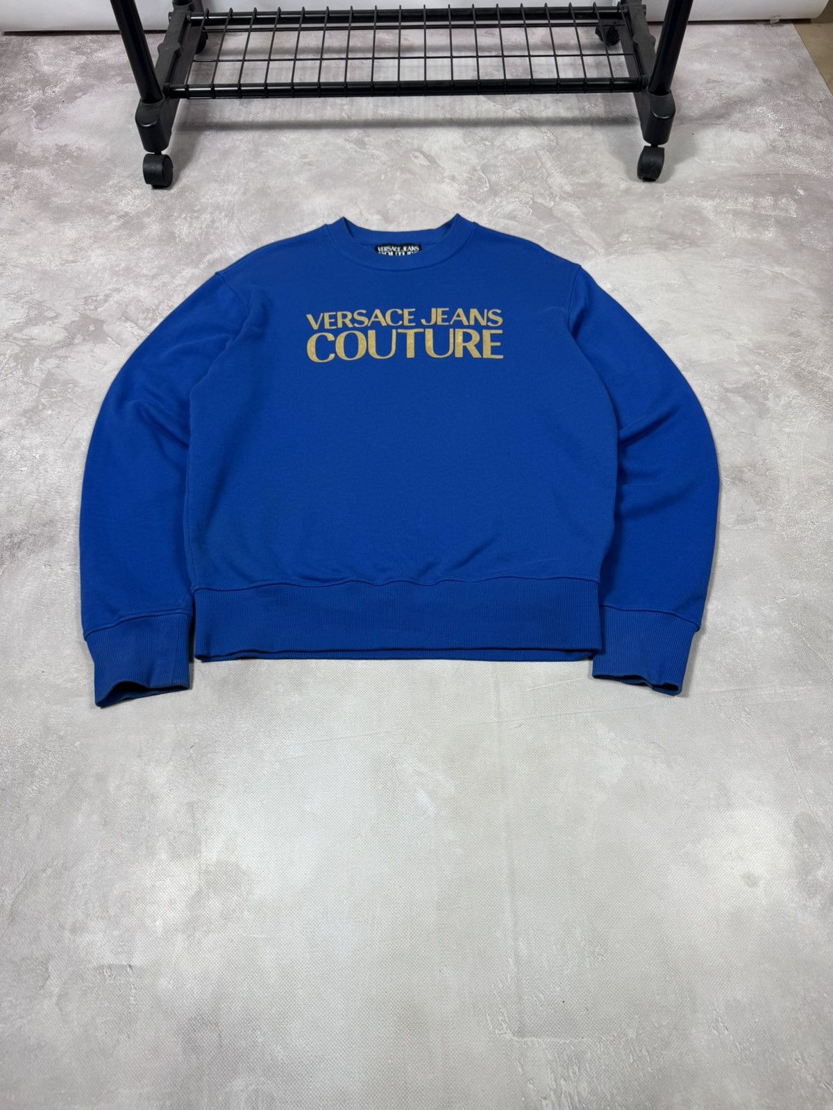 Versace Jeans Couture Versace Jeans Cuture Gold Logo Sweatshirt Size US M / EU 48-50 / 2 - 2 Thumbnail