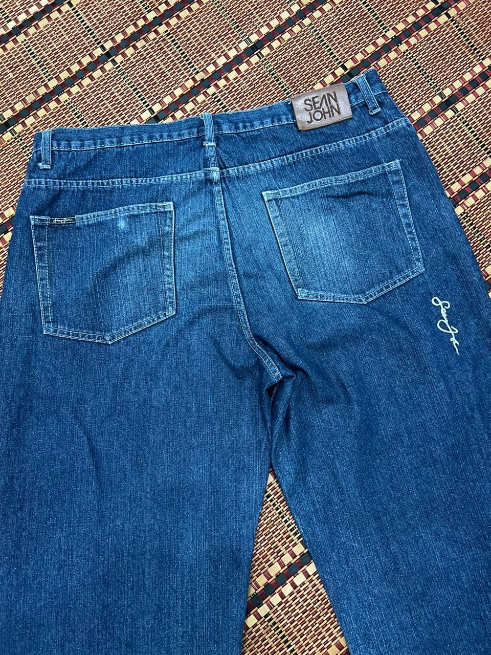 Sean John Sean John Embroidery Denim Baggy Jeans Size US 40 / EU 56 - 8 Thumbnail