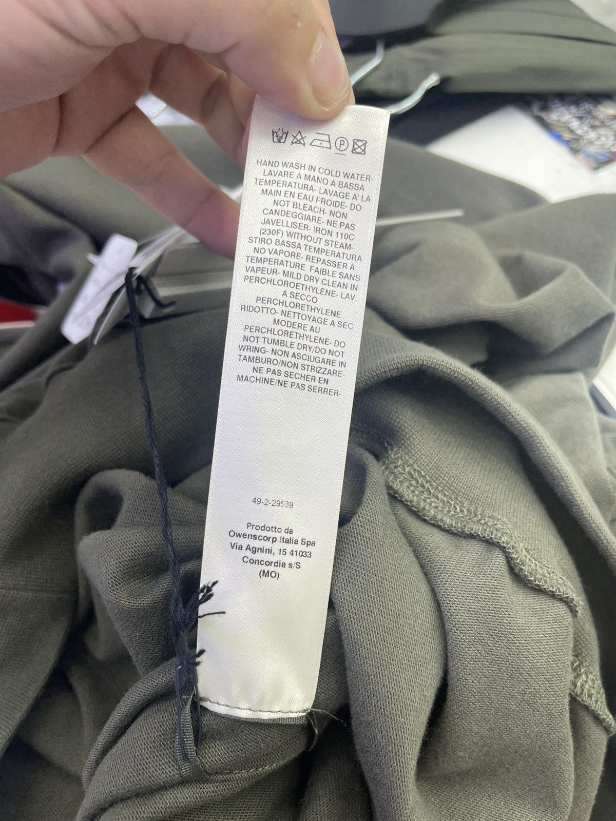 Rick Owens Rick Owens hoodie (olive) Size US XS / EU 42 / 0 - 4 Thumbnail