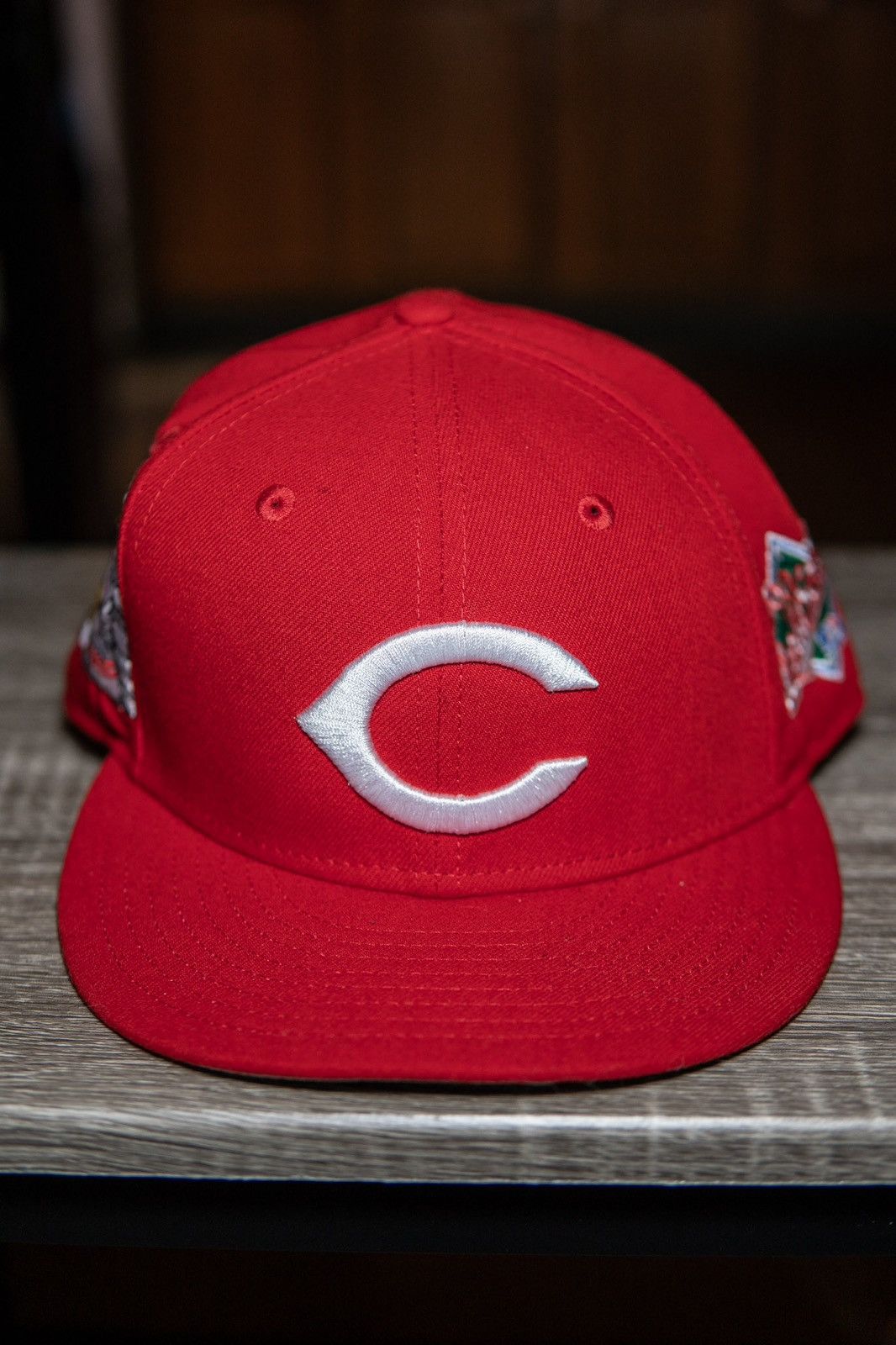 Designer Cincinnati Reds cap Size 34 - 1 Thumbnail