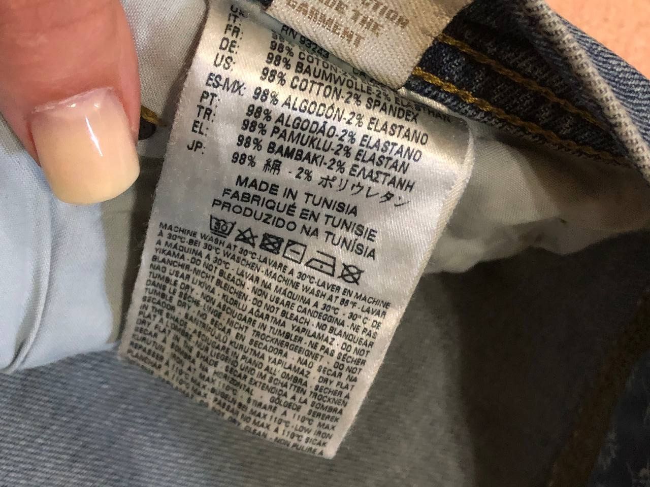 Diesel Diesel Tepphar Denim distressed Jeans streetwear Size US 33 - 4 Thumbnail