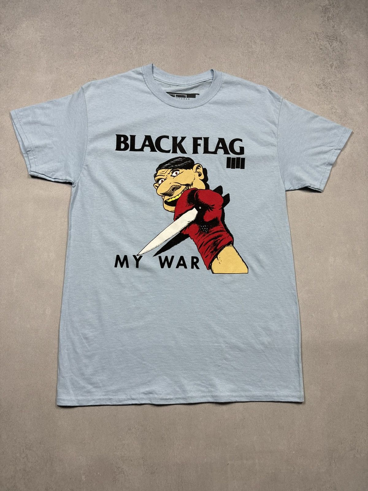 Band Tees 00s Black Flag My War Punk Hardcore Band T Shirt SST Records Size US M / EU 48-50 / 2 - 1 Thumbnail