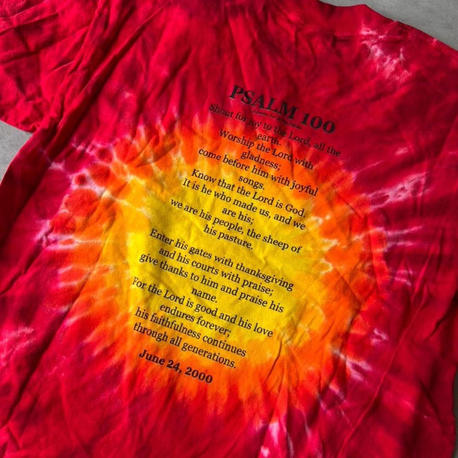 Other Y2k tie dye Jesus t shirt Size US XL / EU 56 / 4 - 4 Thumbnail