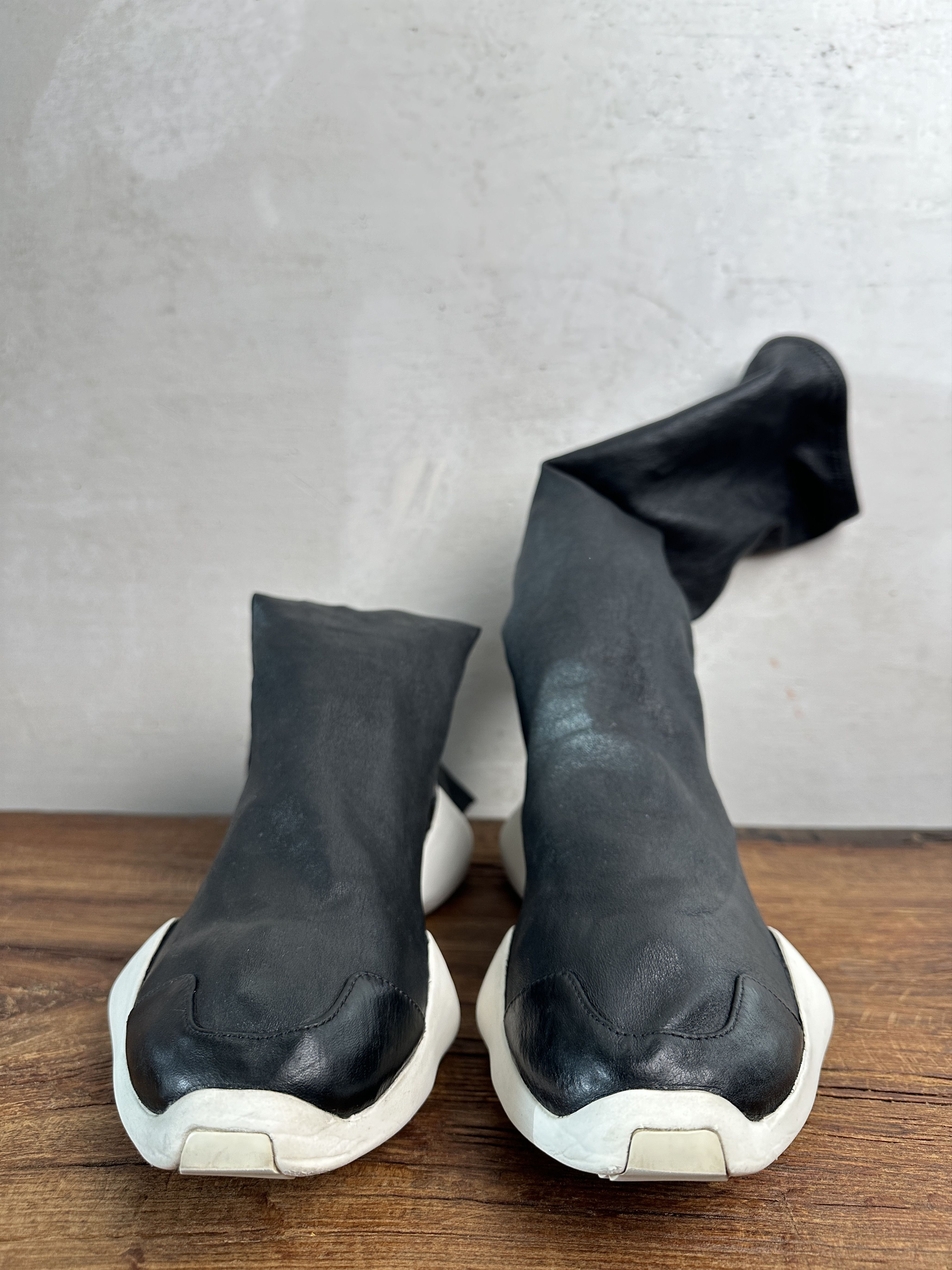 Adidas × Rick Owens Rick Owens x Adidas Runner Stretch Boots Size US 9 / IT 39 - 5 Thumbnail