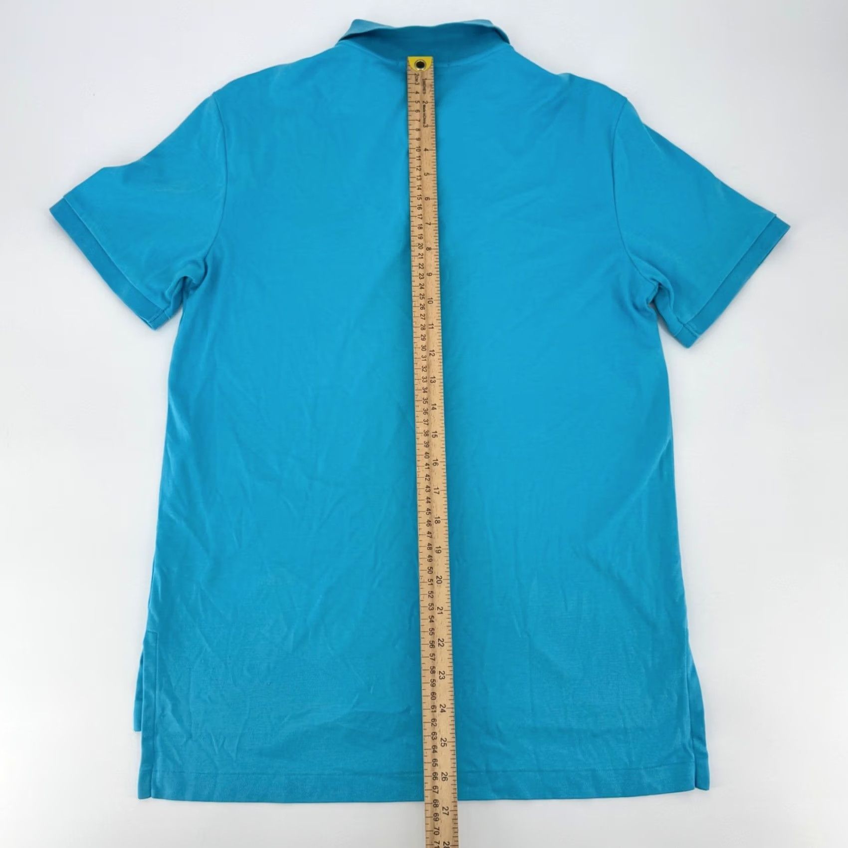 Polo Ralph Lauren Polo Ralph Lauren Polo Shirt Mens Small Blue Pima Soft Touch Classic Fit Short Sleeve Size US S / EU 44-46 / 1 - 3 Thumbnail