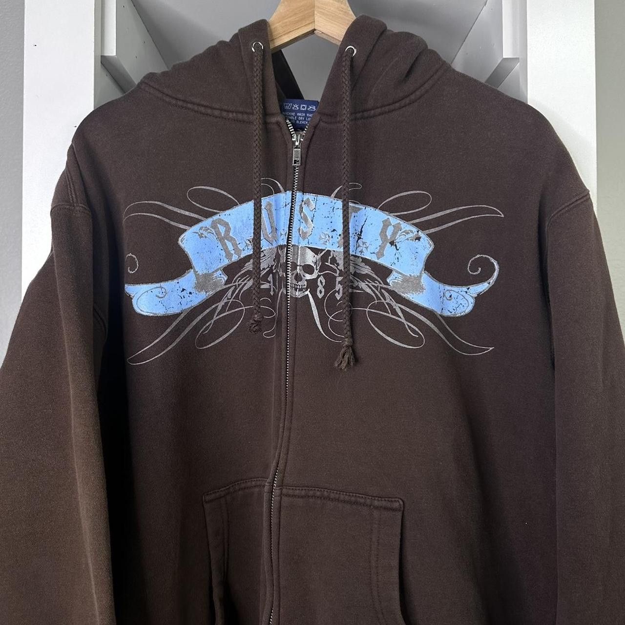 Rusty 2000s Y2K Vintage Rusty Surfwear Skate Zip Up Jacket Hoodie Size US M / EU 48-50 / 2 - 1 Thumbnail
