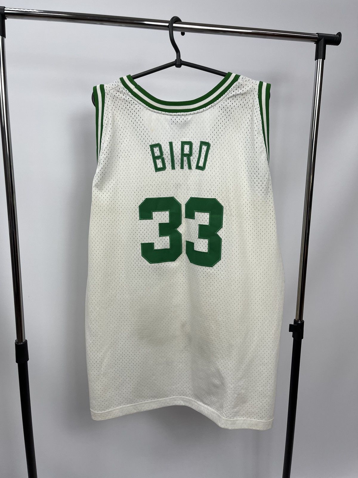 Champion LARRY BIRD BOSTON CELTICS JERSEY NBA BASKETBALL CHAMPION XL Size US XL / EU 56 / 4 - 1 Thumbnail