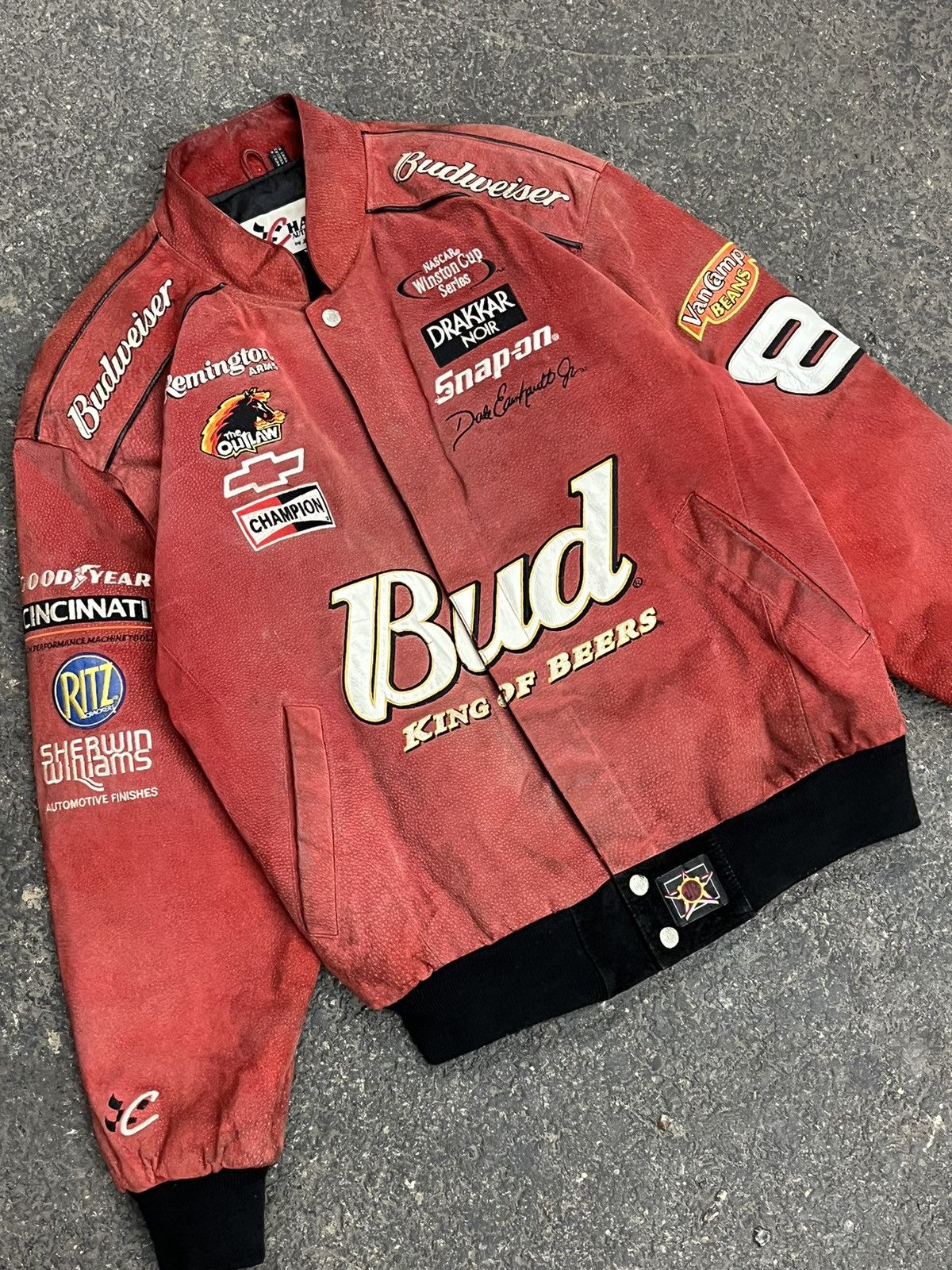 NASCAR × Vintage Nascar vintage Budweiser beer jacket rare hype streetwear Size US M / EU 48-50 / 2 - 2 Thumbnail