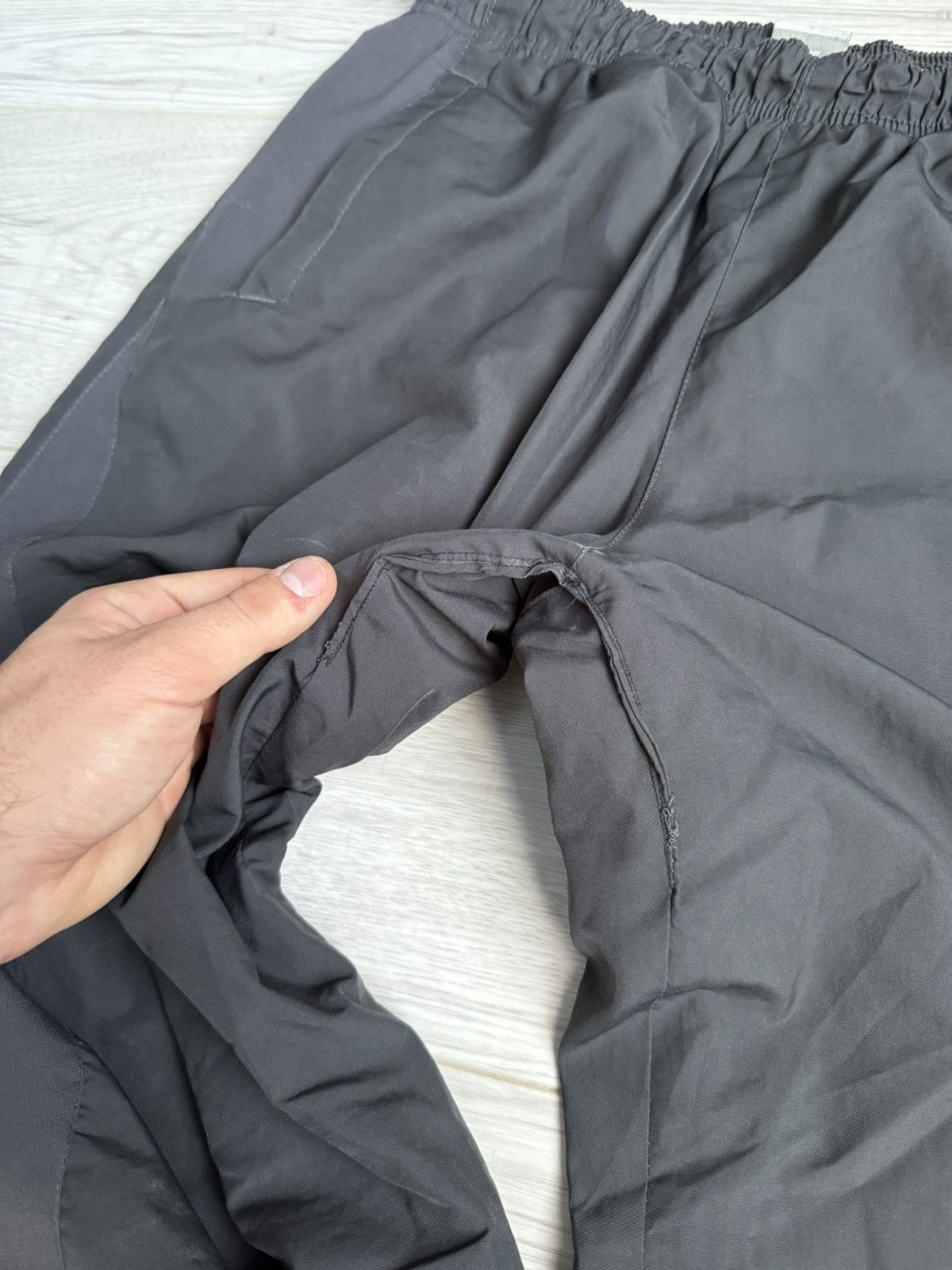 Nike × Vintage Vintage Nike Baggy Track Pants Nylons y2k swoosh logo Size US 32 / EU 48 - 4 Thumbnail