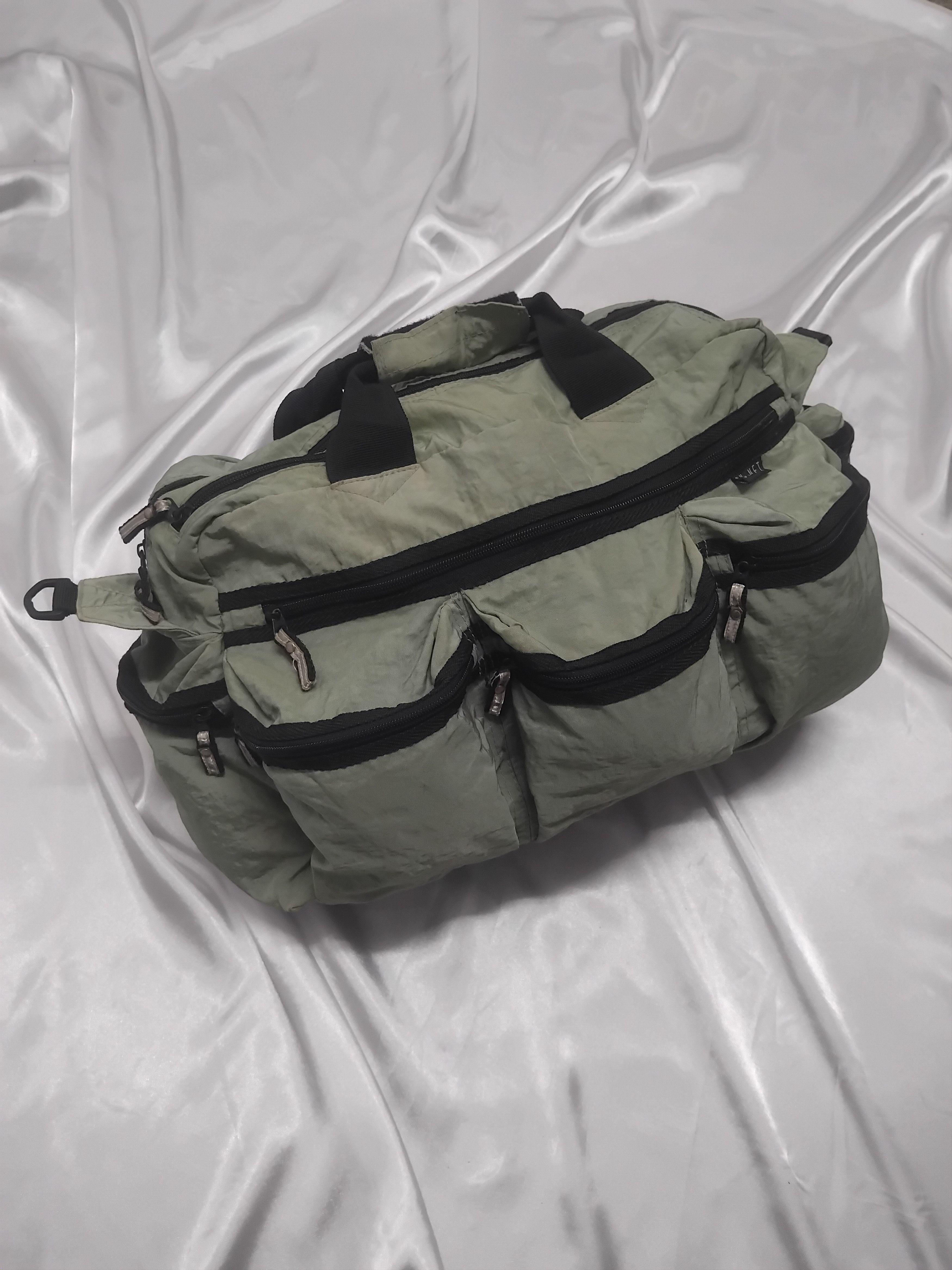 PPFM SK-NET Multipocket sage green colour Japanese bag Size ONE SIZE - 13 Thumbnail