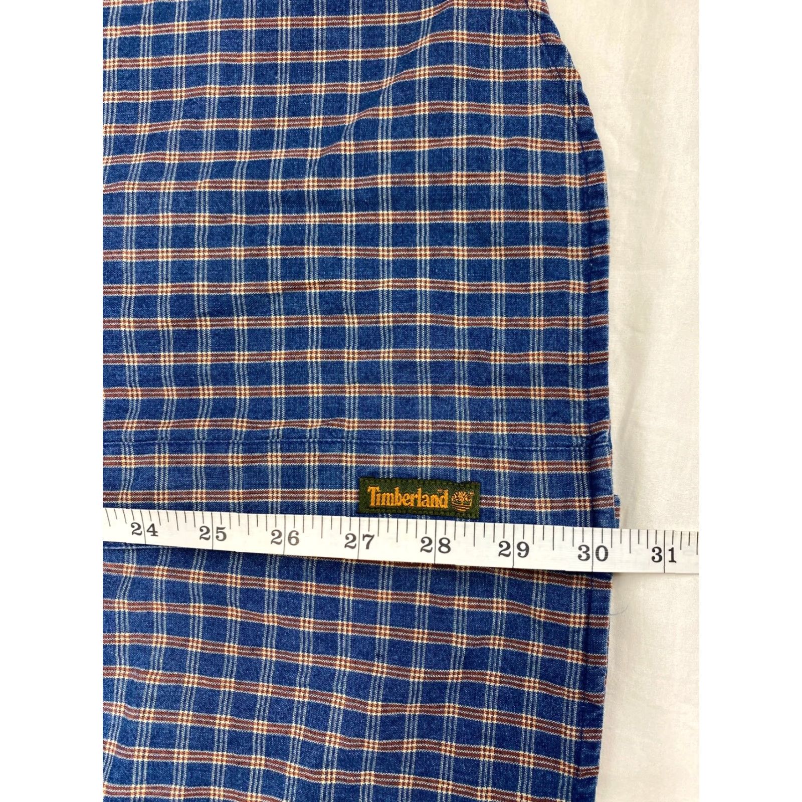 Timberland Timberland Shirt Men L Button-Down Short Sleeve Plaid Weathergear Cotton Blend Multicolor Size US L / EU 52-54 / 3 - 6 Thumbnail