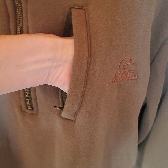 Other Ducks Unlimited Vintage Embroidered 1/4 zip with Pocket Pull Size US L / EU 52-54 / 3 - 3 Thumbnail