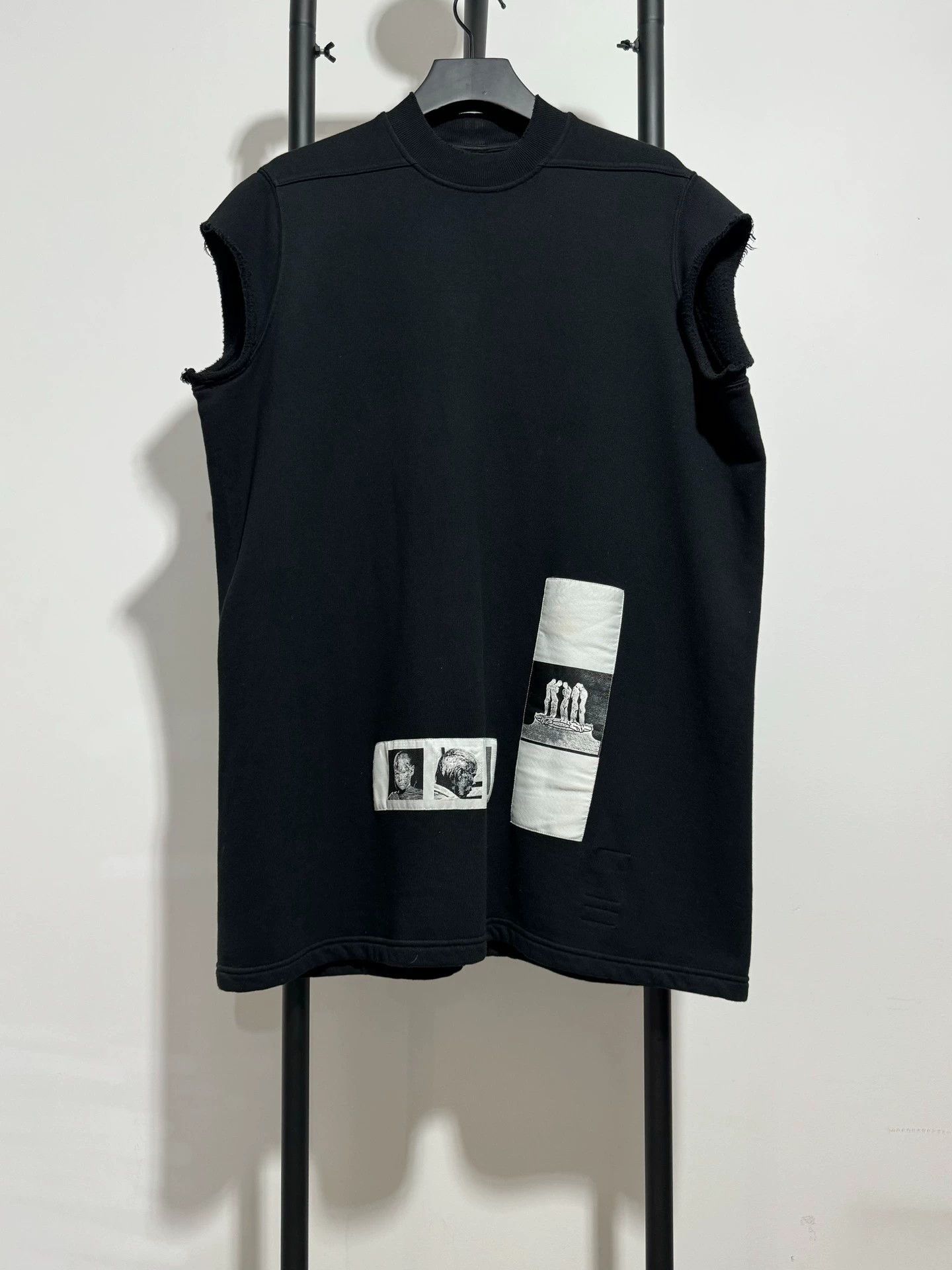 Rick Owens RO Oversized Fleece Tank 95new M Size US M / EU 48-50 / 2 - 1 Thumbnail
