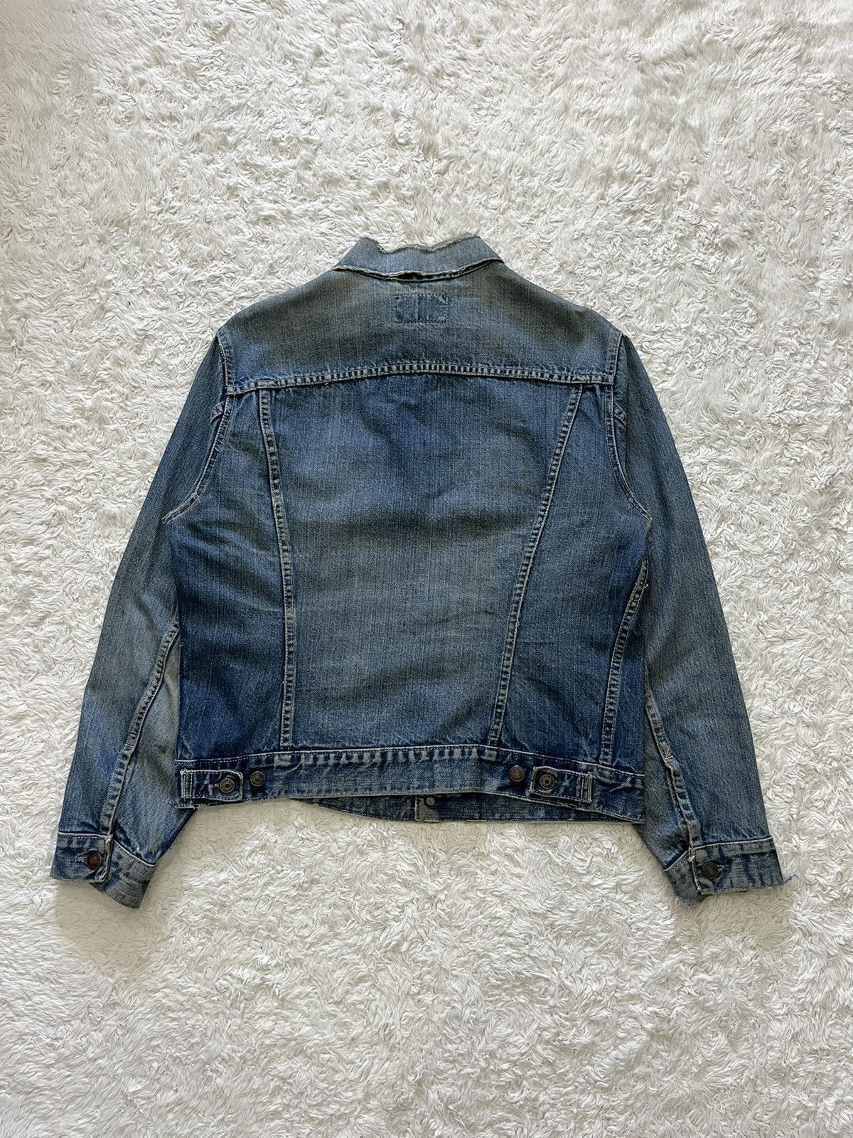 Levi's vintage 1960's levis 70505 trucker denim "TRASH" jacket Size US M / EU 48-50 / 2 - 20 Thumbnail