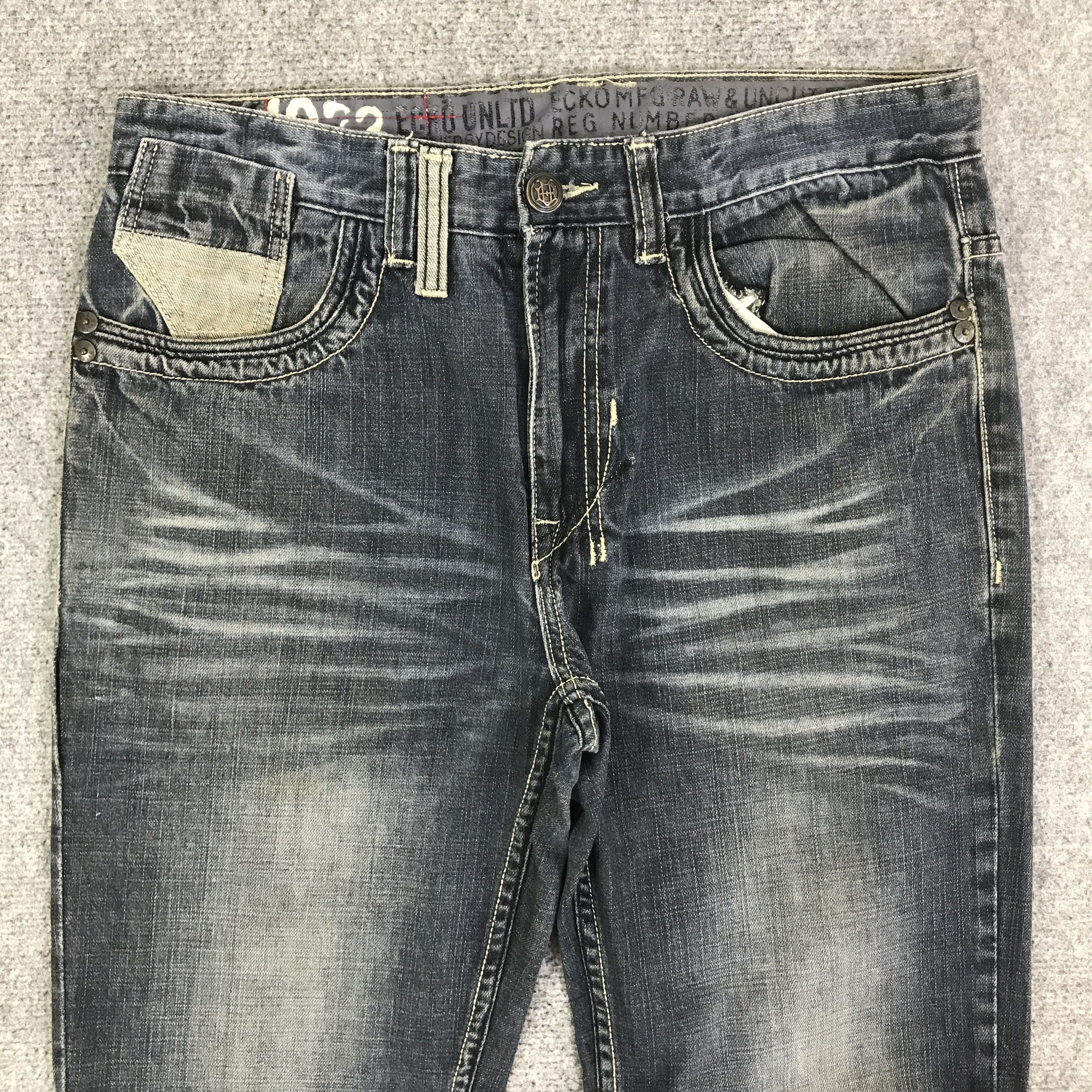 Ecko Unltd. BAGGY ECKO UNLTD DISTRESSED DENIM K118B18 Size US 32 / EU 48 - 2 Thumbnail