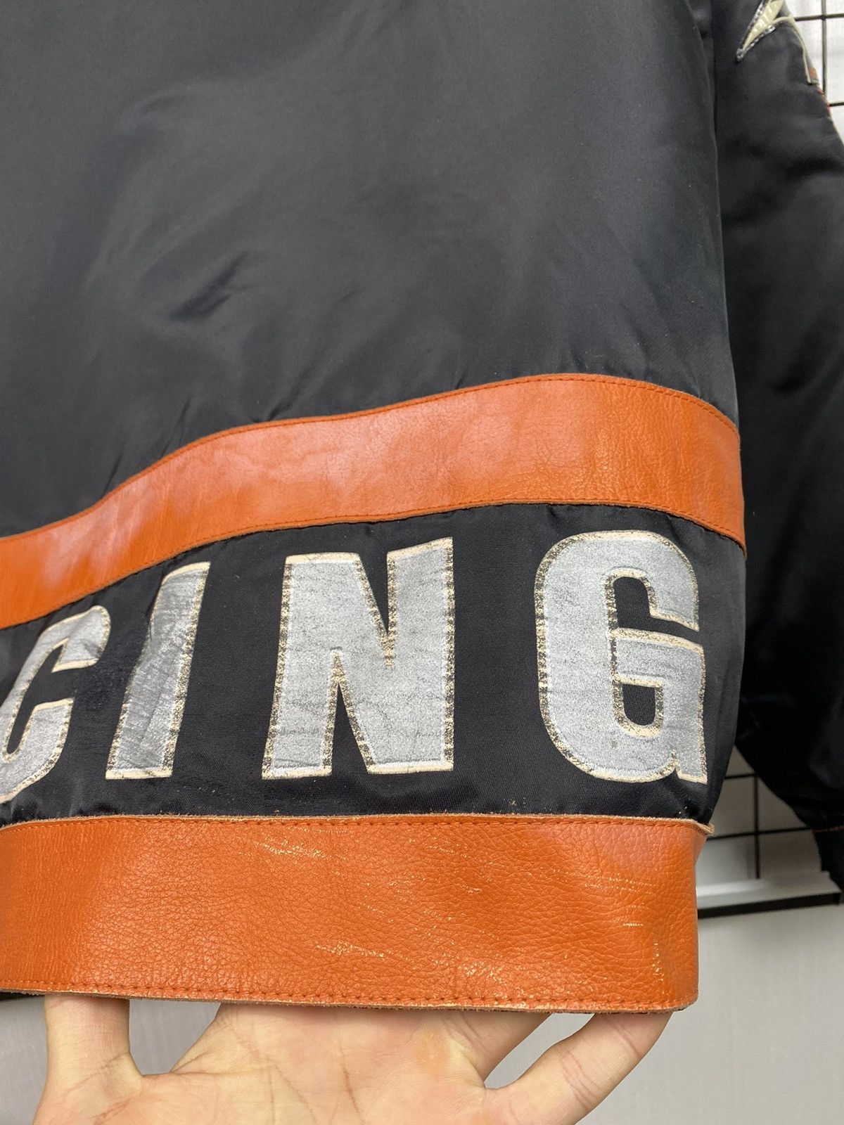 Vintage Harley Davidson Racing Vintage Jacket Bomber Logo Hype Size US L / EU 52-54 / 3 - 21 Thumbnail
