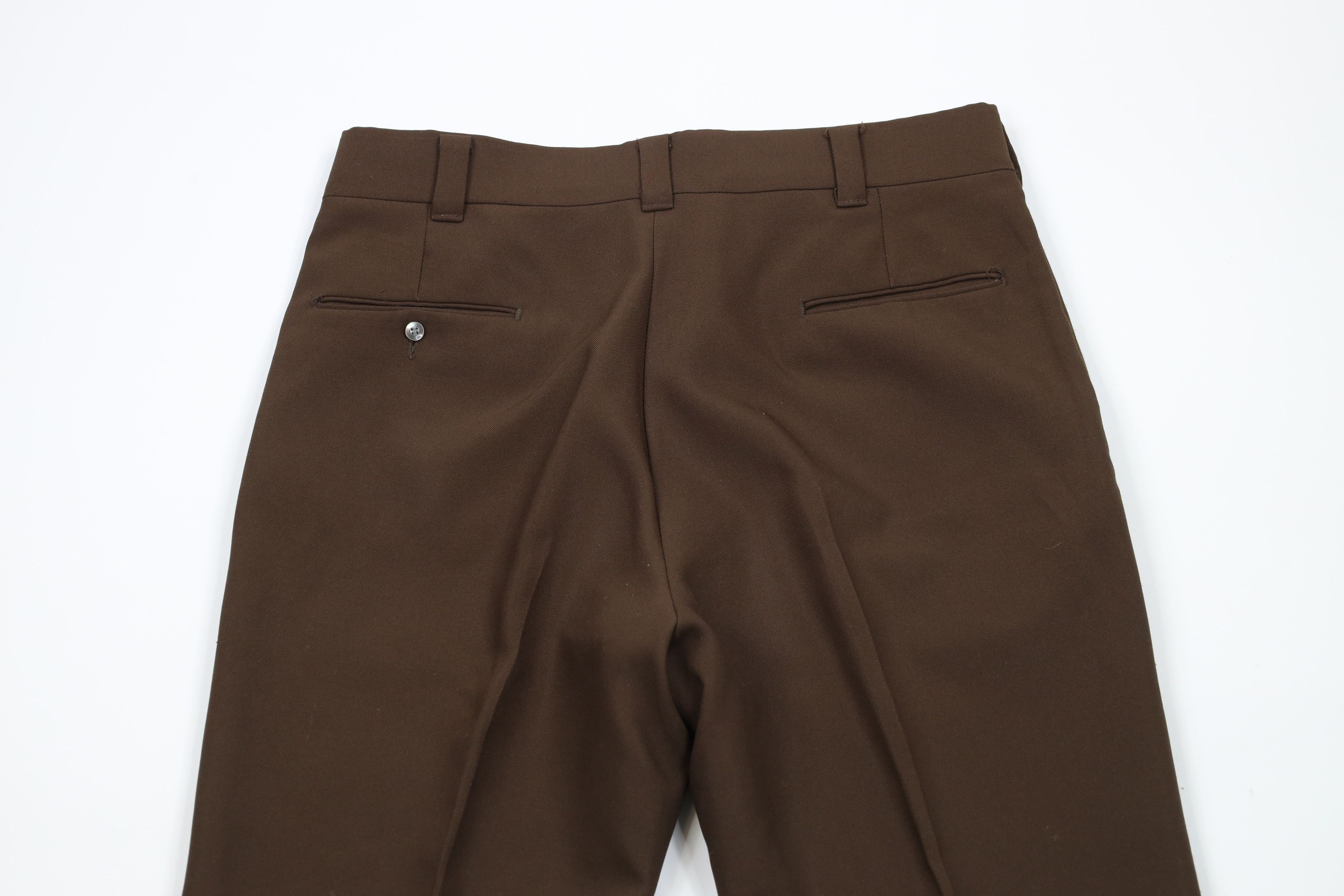 Vintage Vintage 70s Streetwear Bell Bottoms Chino Pants Brown USA Size US 34 / EU 50 - 10 Thumbnail