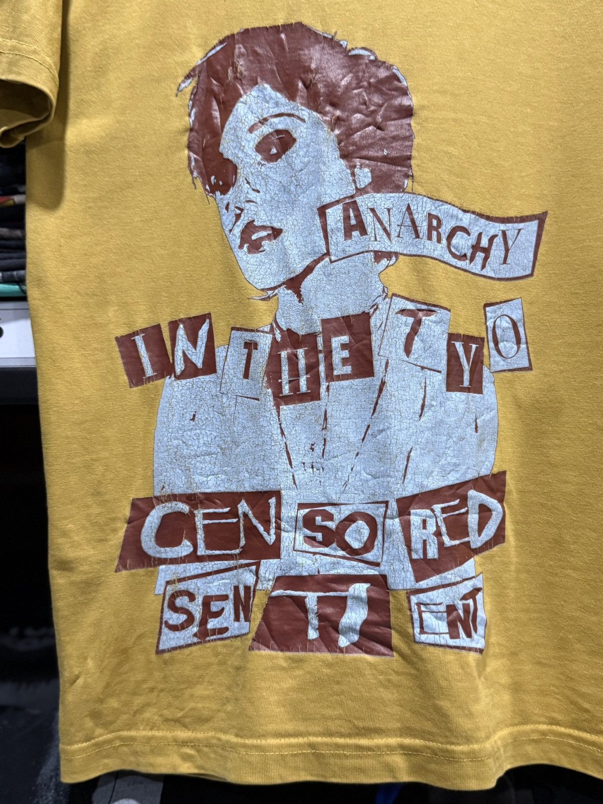 Band Tees × Seditionaries × Vintage Vintage Anarchy In The Tyo Censored Sentient Art Design Tee Size US L / EU 52-54 / 3 - 2 Thumbnail