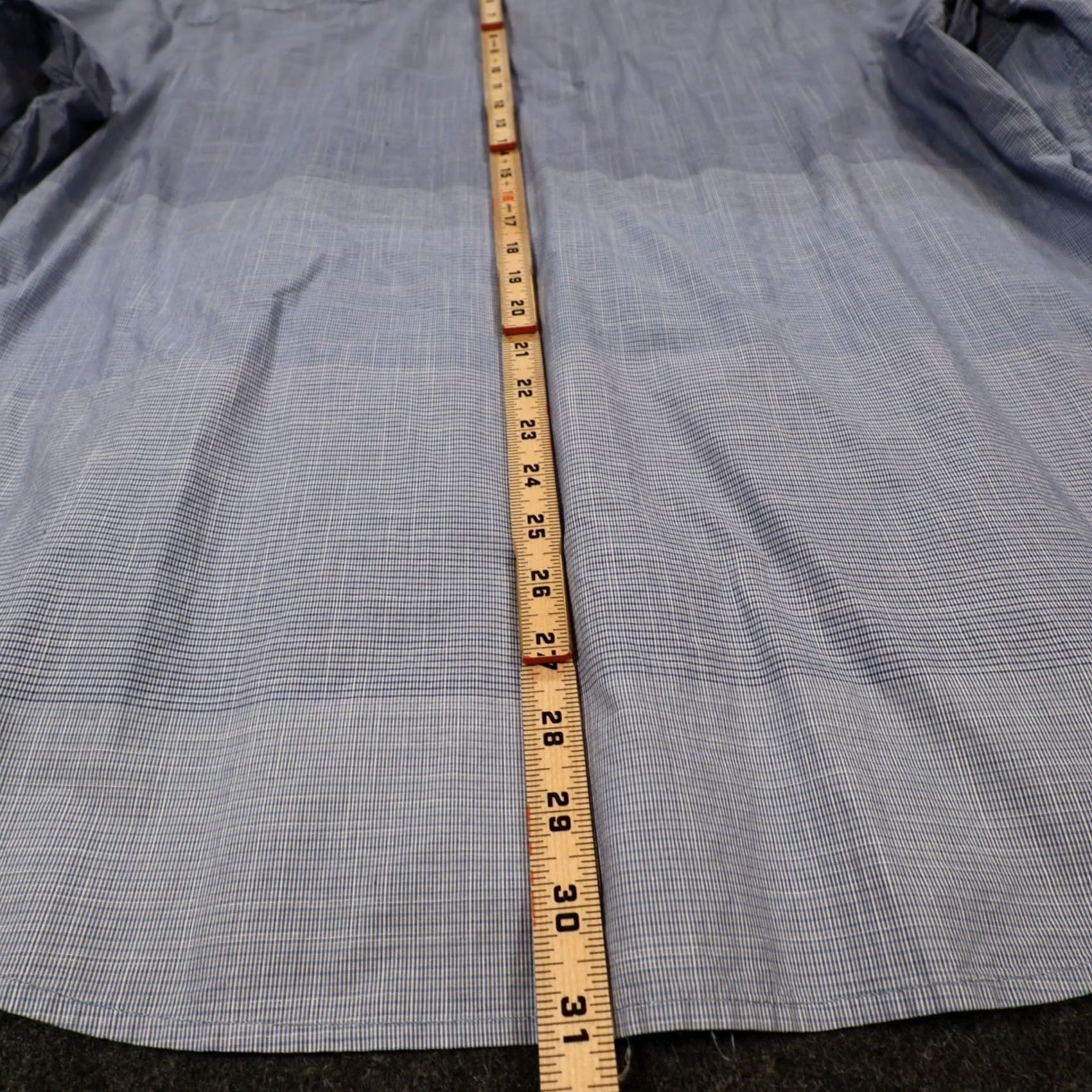 Calvin Klein Calvin Klein Button-Up Shirt Mens XXL Blue Classic Fit Long Sleeve Cotton Size US XXL / EU 58 / 5 - 5 Thumbnail