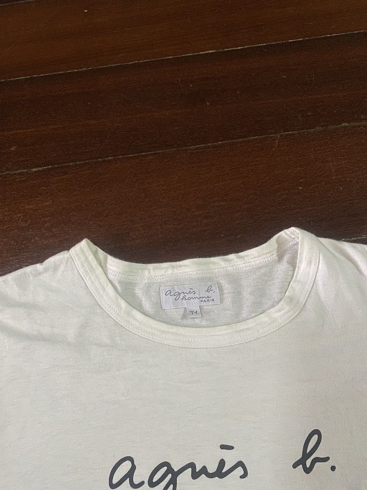 agnes b. Agnes B. Homme paris Vintage Tshirt Size US M / EU 48-50 / 2 - 4 Thumbnail