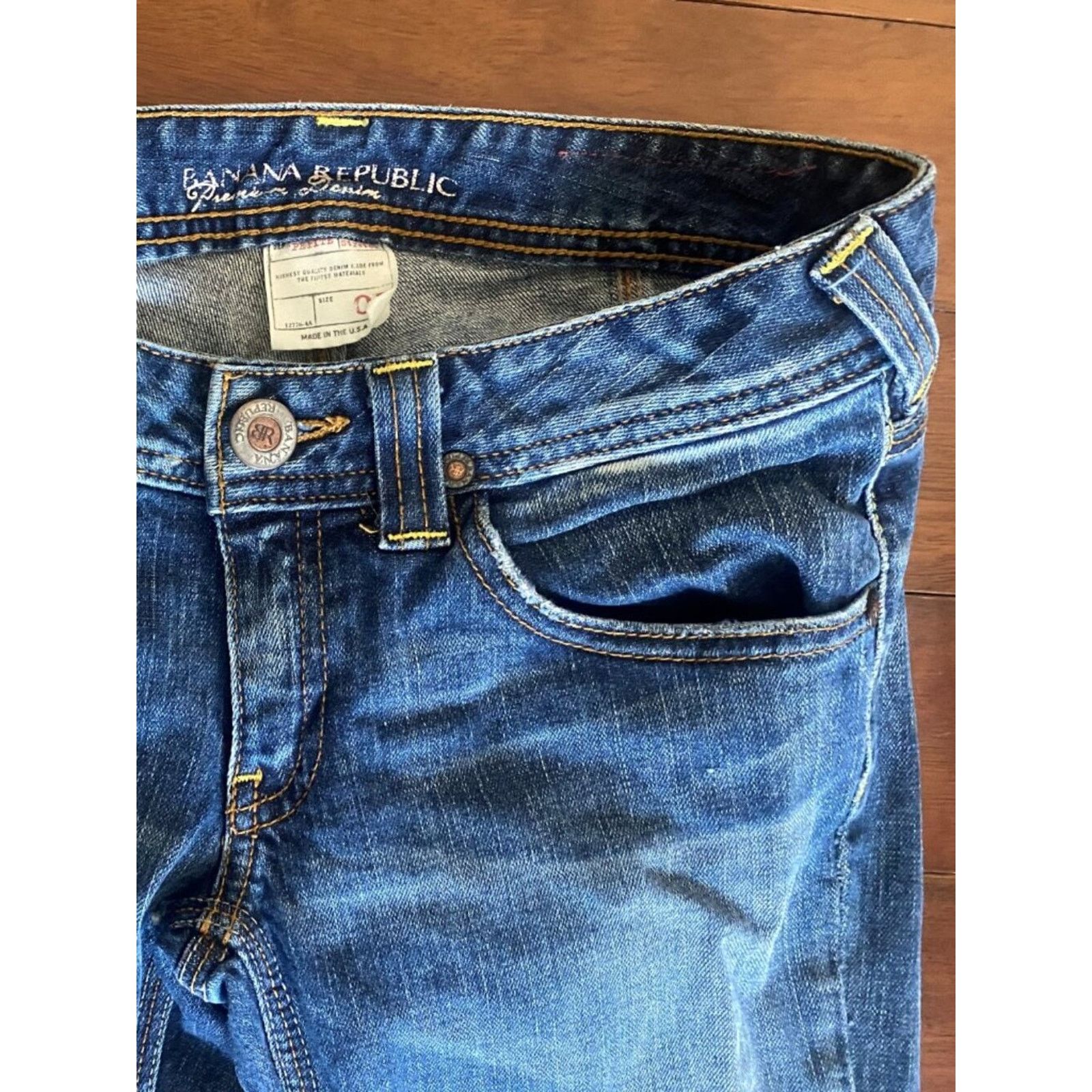 Banana Republic Banana Republic Premium Denim Stretch Jeans Petite size O Size 25" / US 0 / IT 36 - 3 Thumbnail