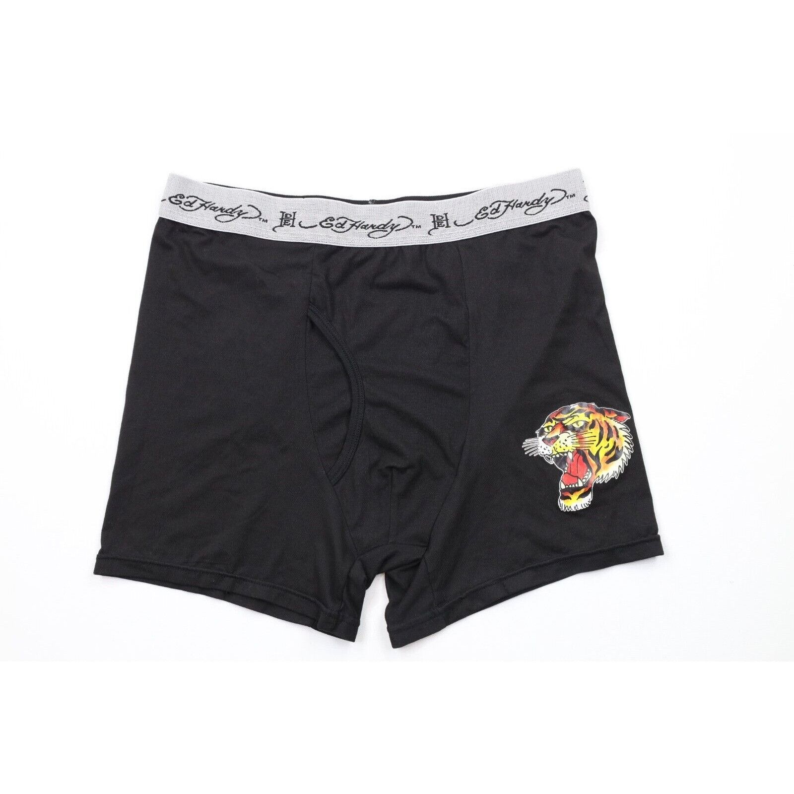Ed Hardy × Vintage Vintage Ed Hardy Tattoo Tiger Boxer Briefs Underwear Size 36 - 1 Thumbnail