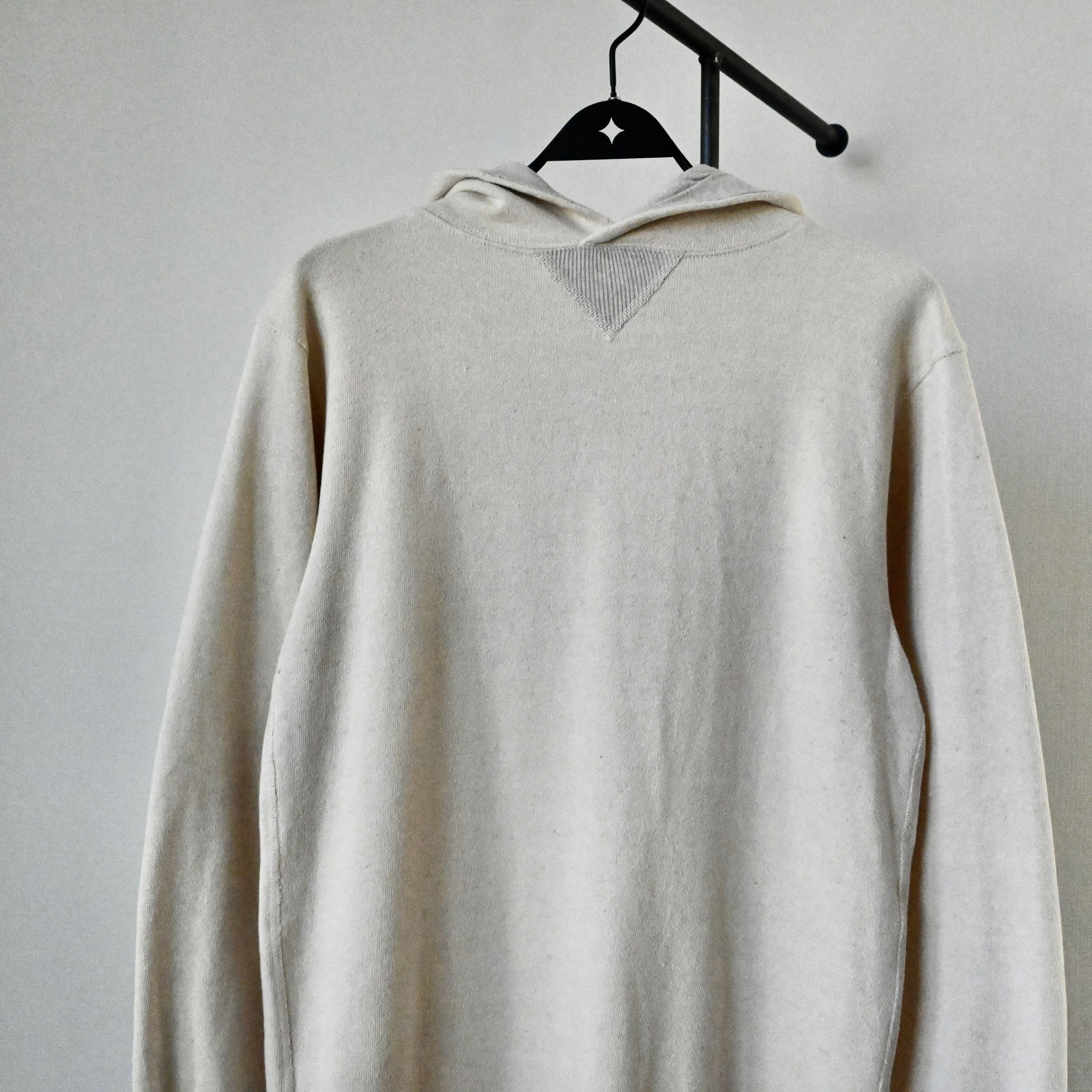 Kapital Kapital cotton&hemp French-terry fish tail hoodie, oatmeal Size US S / EU 44-46 / 1 - 7 Thumbnail