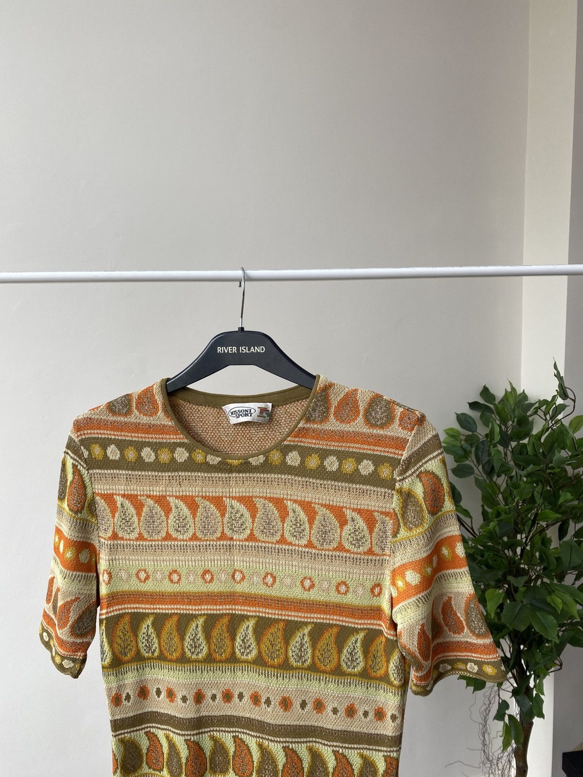 Designer × Missoni × Vintage Vintage Missoni Sport Women’s knitted Top Size L / US 10 / IT 46 - 7 Thumbnail