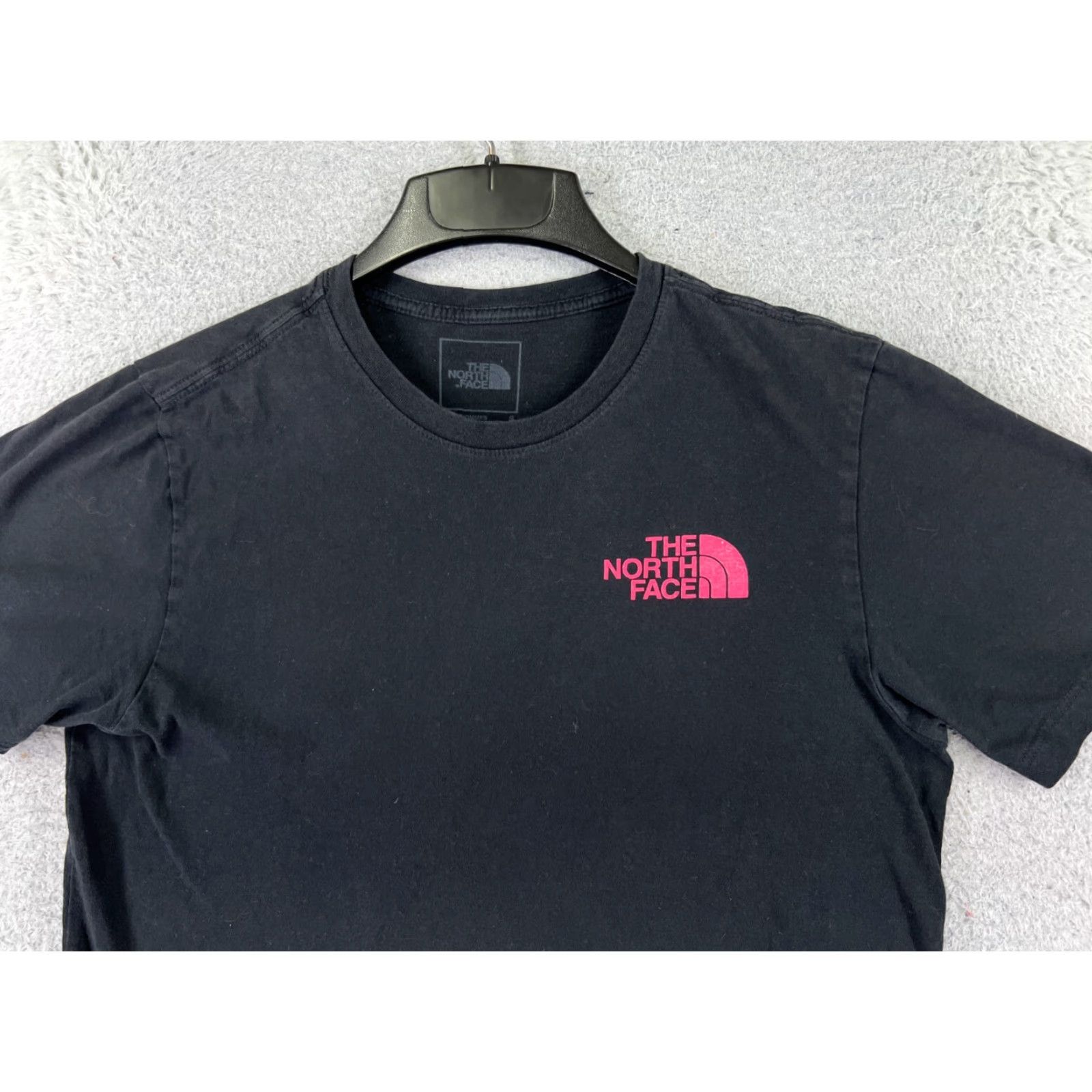The North Face The North Face Shirt Men S Black Cotton Short Sleeve Crew Neck Logo T-Shirt Mens Size US S / EU 44-46 / 1 - 5 Thumbnail