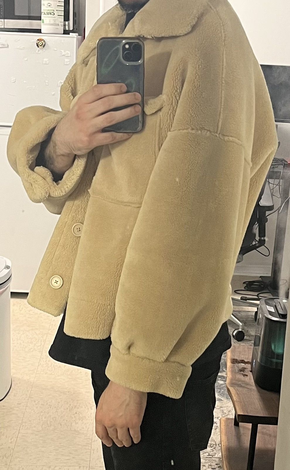 American Eagle Outfitters American Eagle Sherpa Coat Size US L / EU 52-54 / 3 - 4 Thumbnail