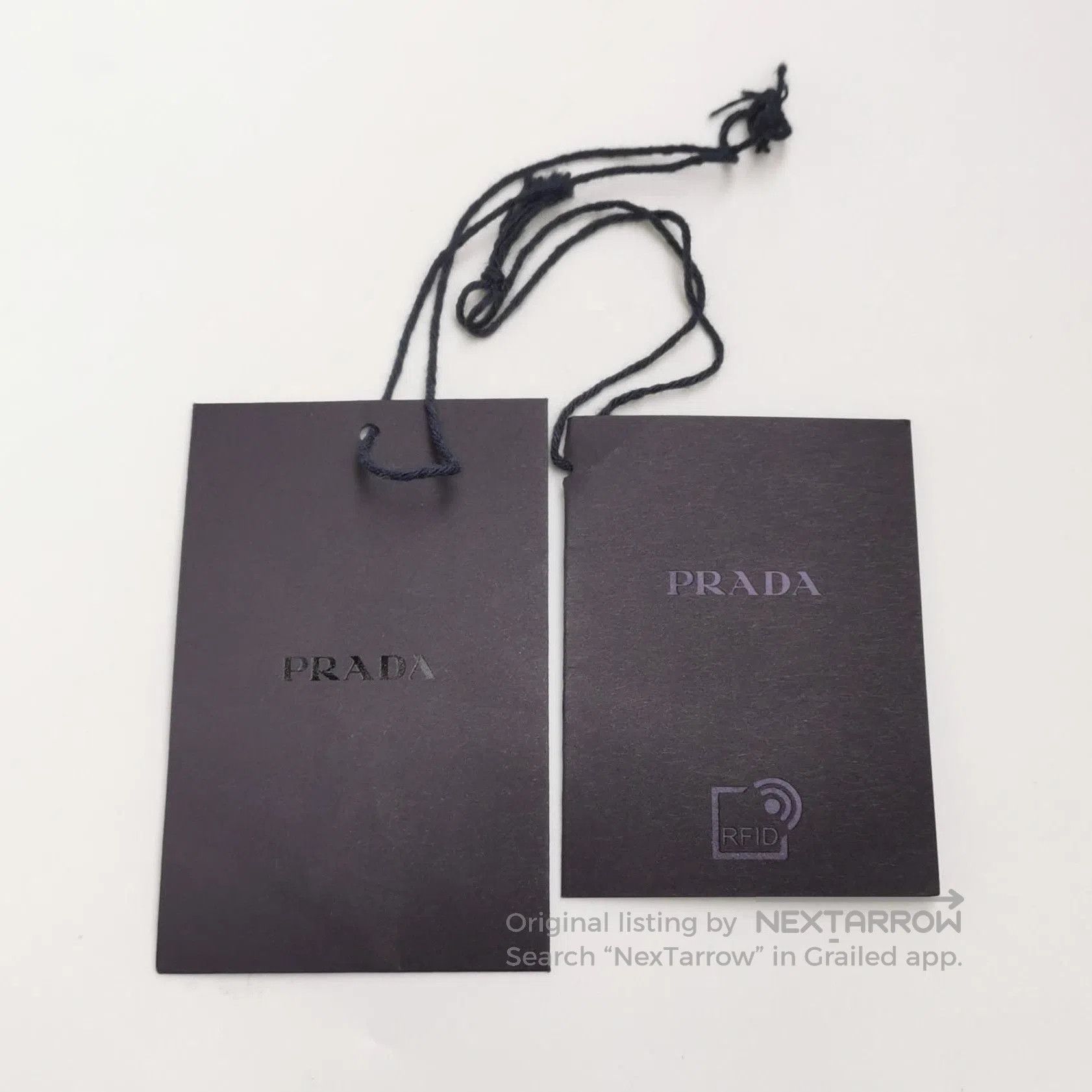 Prada Prada Black Hollow-Out Logo Knit Top . Size US L / EU 52-54 / 3 - 4 Thumbnail