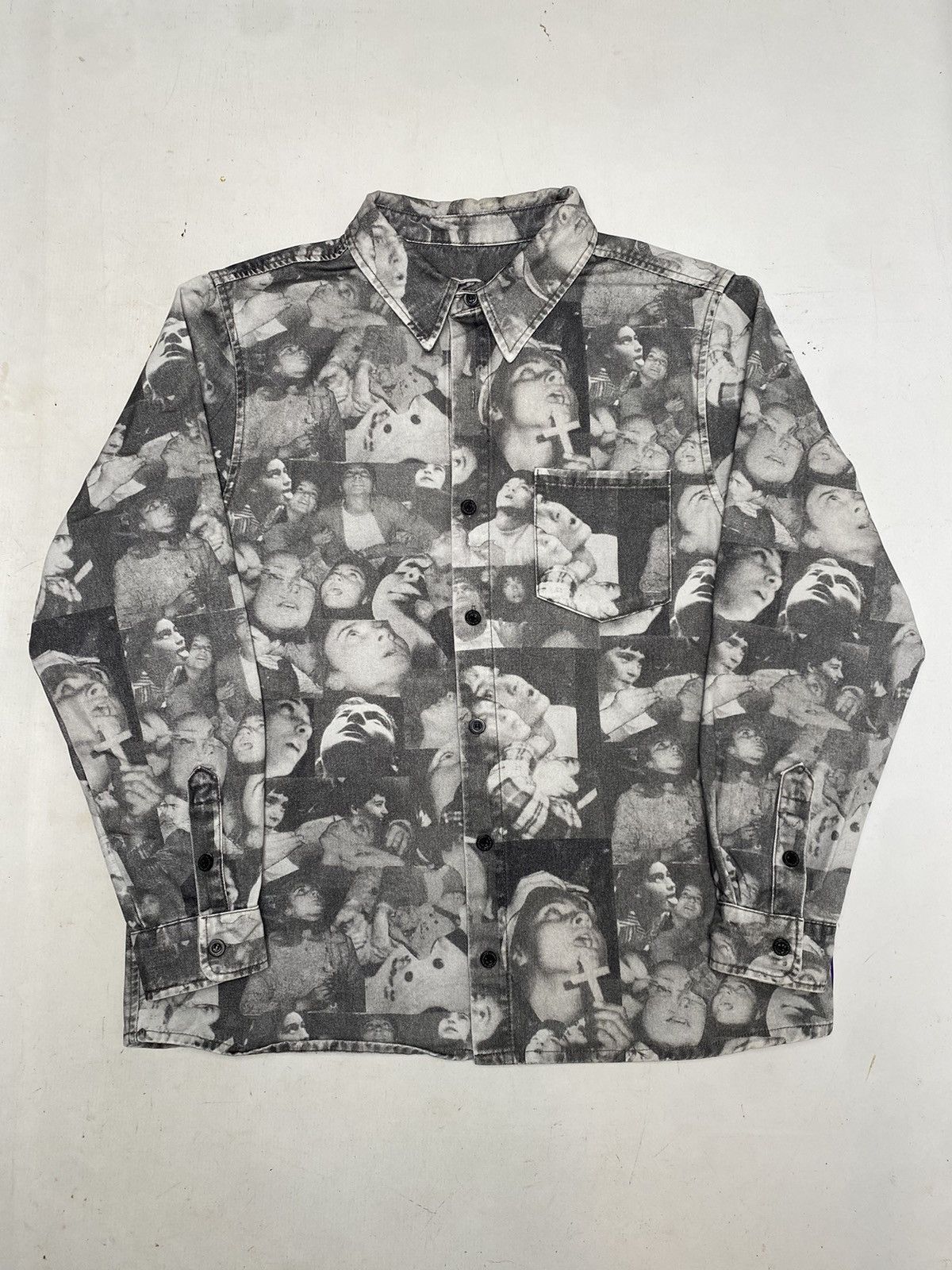 Fucking Awesome Jacket FULKING AWESOME size L denim used Size US L / EU 52-54 / 3 - 2 Thumbnail