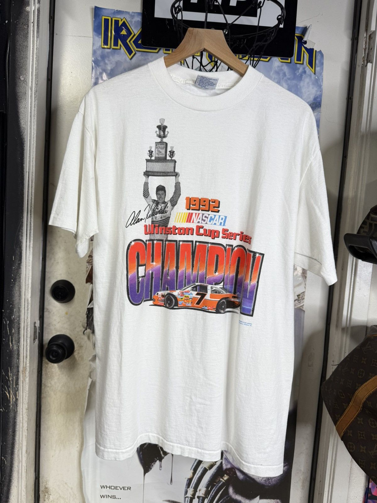 NASCAR Vintage 90’s Nascar Racer Tee Shirt XLarge Size US XL / EU 56 / 4 - 1 Thumbnail
