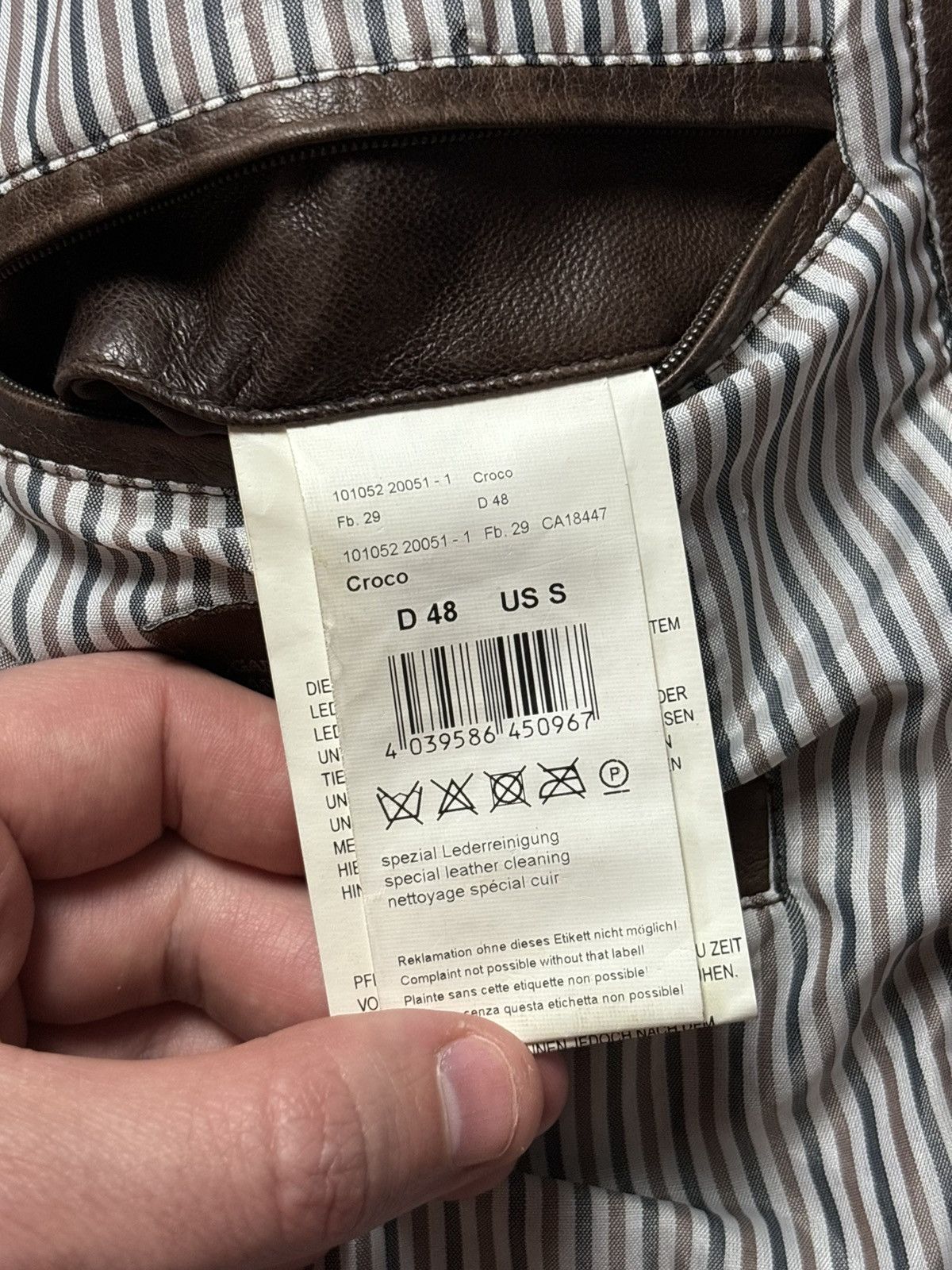 Milestone Milestone Urban Leather Jacket Genuine Lamb Leather Size US S / EU 44-46 / 1 - 18 Thumbnail