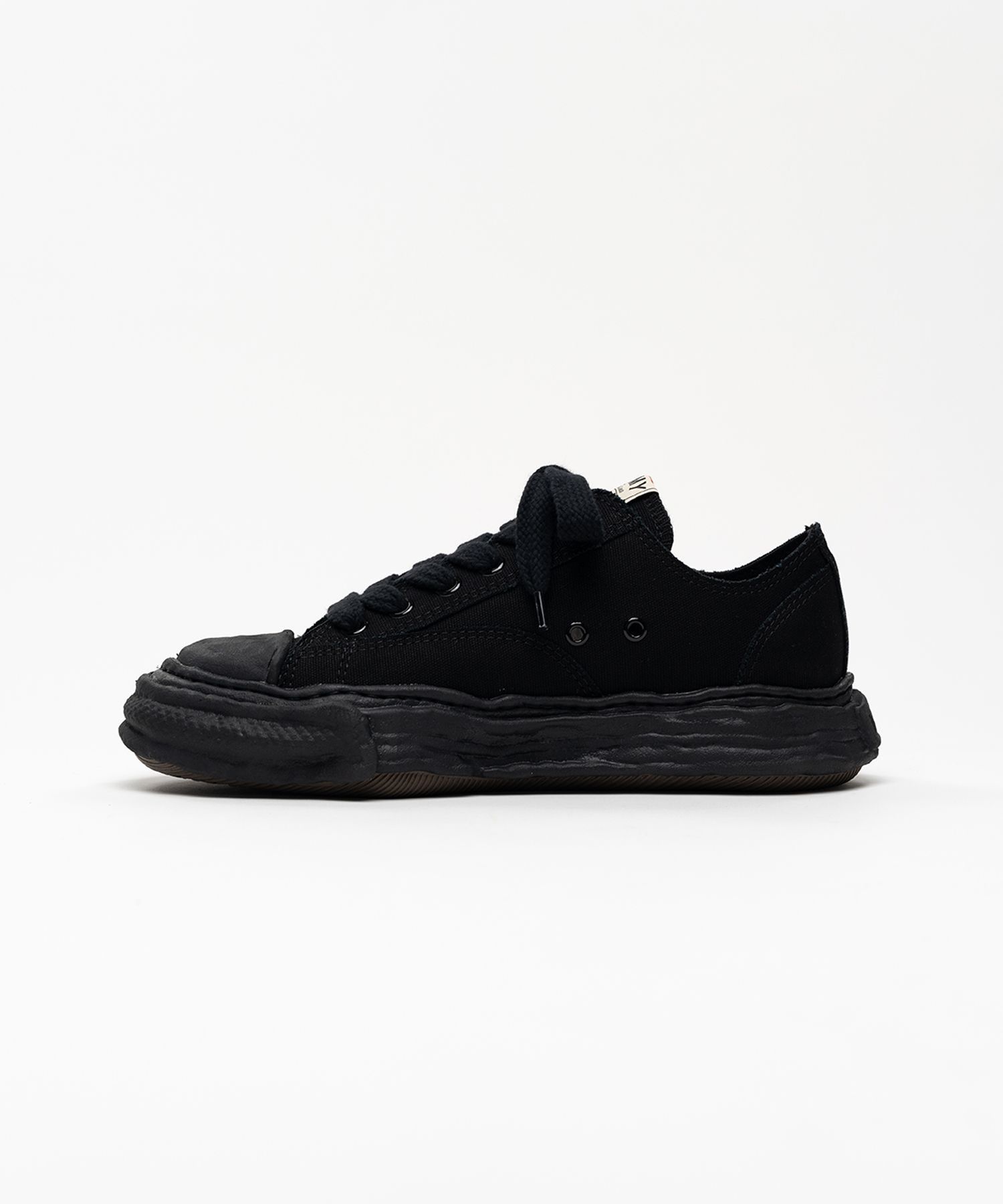 Maison MIHARA YASUHIRO o1mle0426 Peterson 23 OG Sole Canvas Low Top Sneakers Size US 12 / EU 45 - 2 Thumbnail