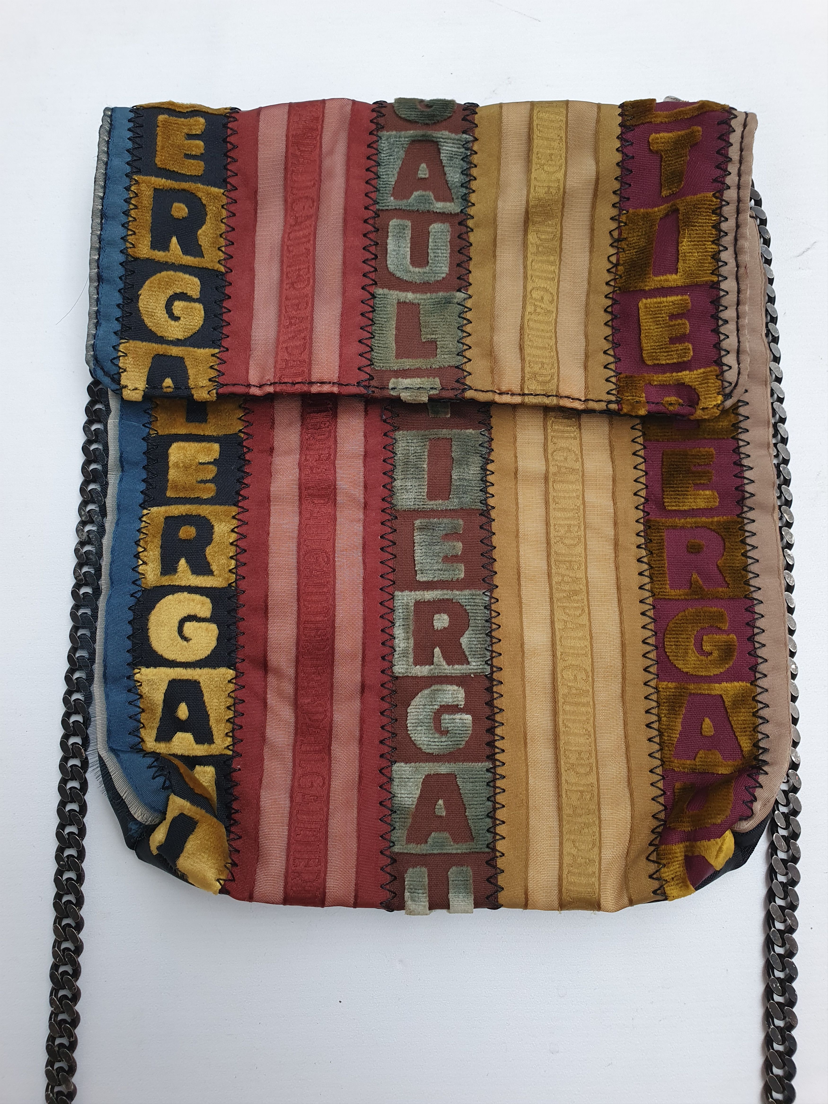 Jean Paul Gaultier 1990s Metal Chain Belt Bag Size ONE SIZE - 9 Thumbnail