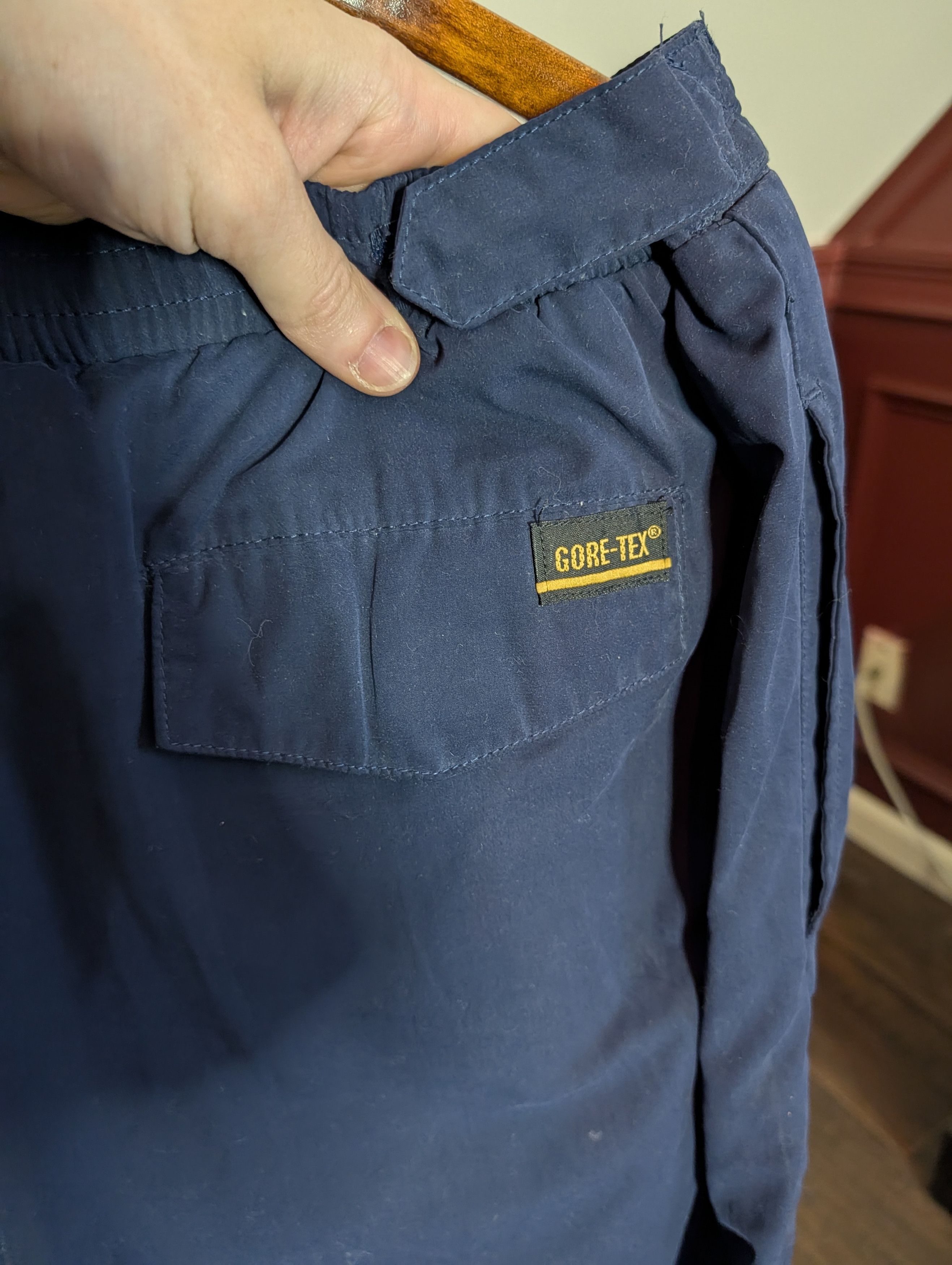 Goretex TOURNEY Gore Tex vintage fully lined waterproof track pants Size US 34 / EU 50 - 11 Thumbnail