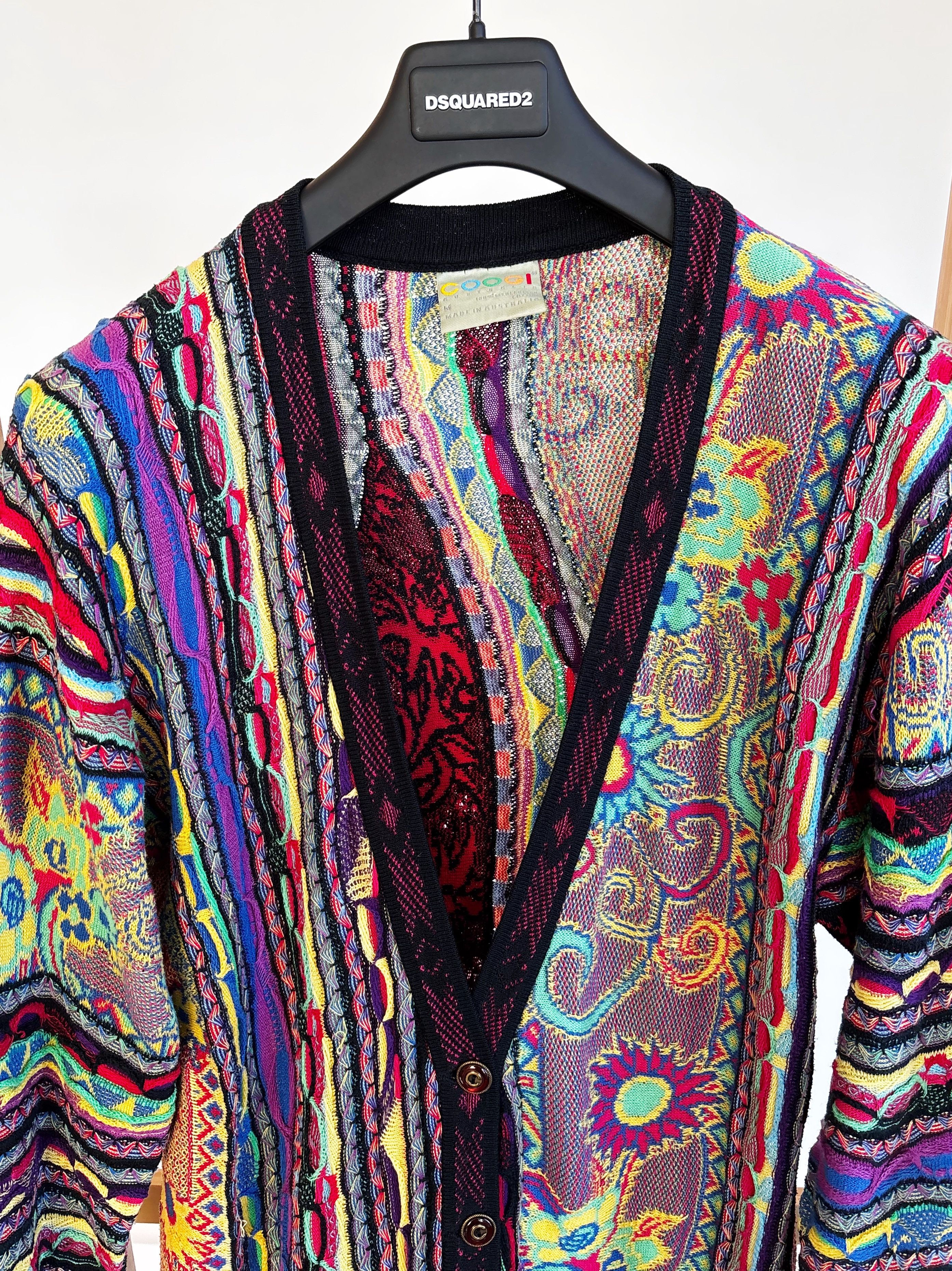 Coogi Vintage COOGI Cotton Cardigan Size M / US 6-8 / IT 42-44 - 4 Thumbnail