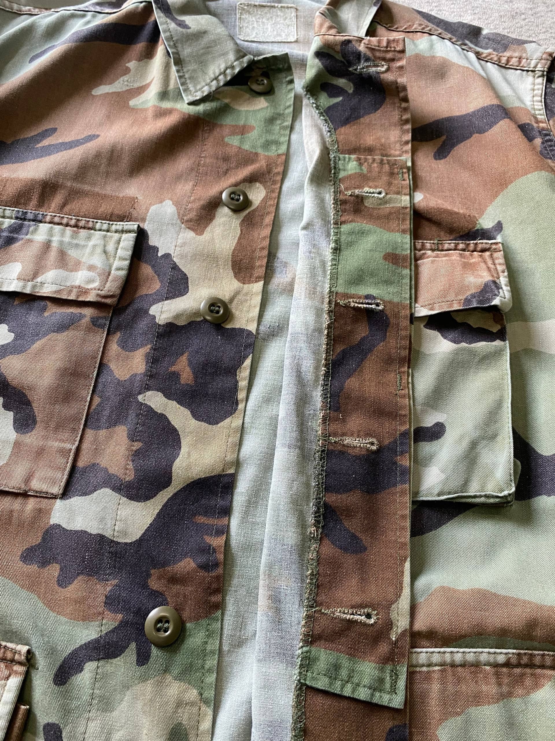 WARCHIVE Vintage US Army M81 BDU Woodland Camouflage Combat Jacket Size US M / EU 48-50 / 2 - 9 Thumbnail